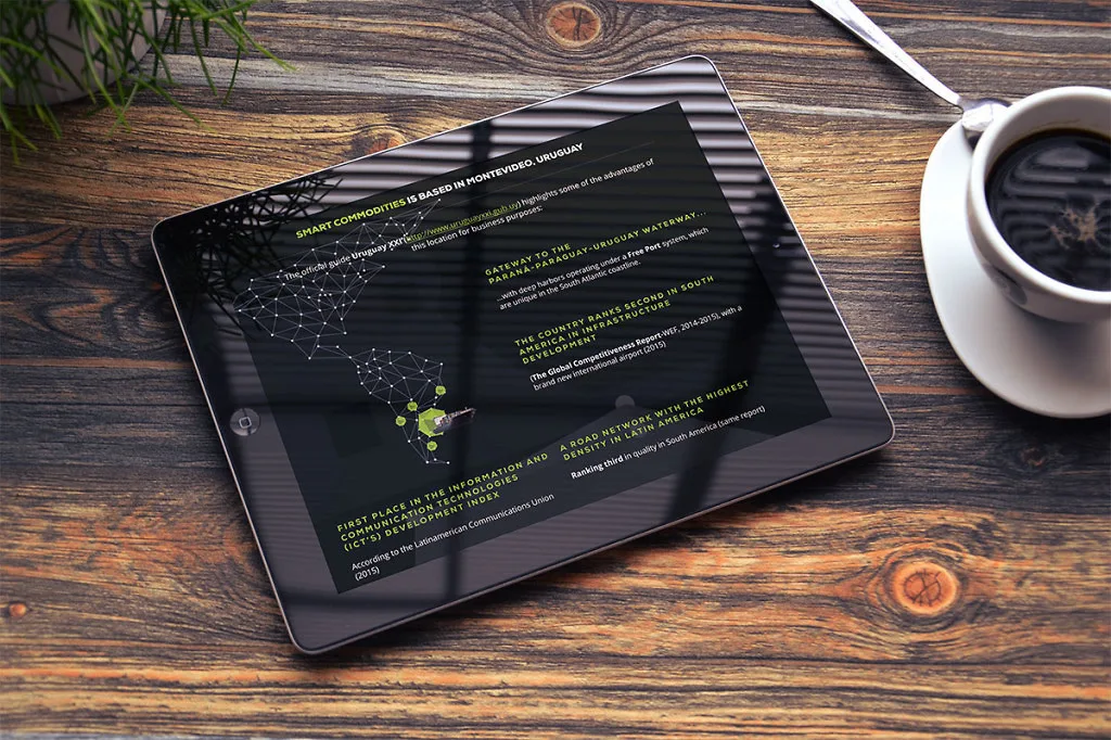 Logo elements and colors are used throughout the website to enforce brand recognition