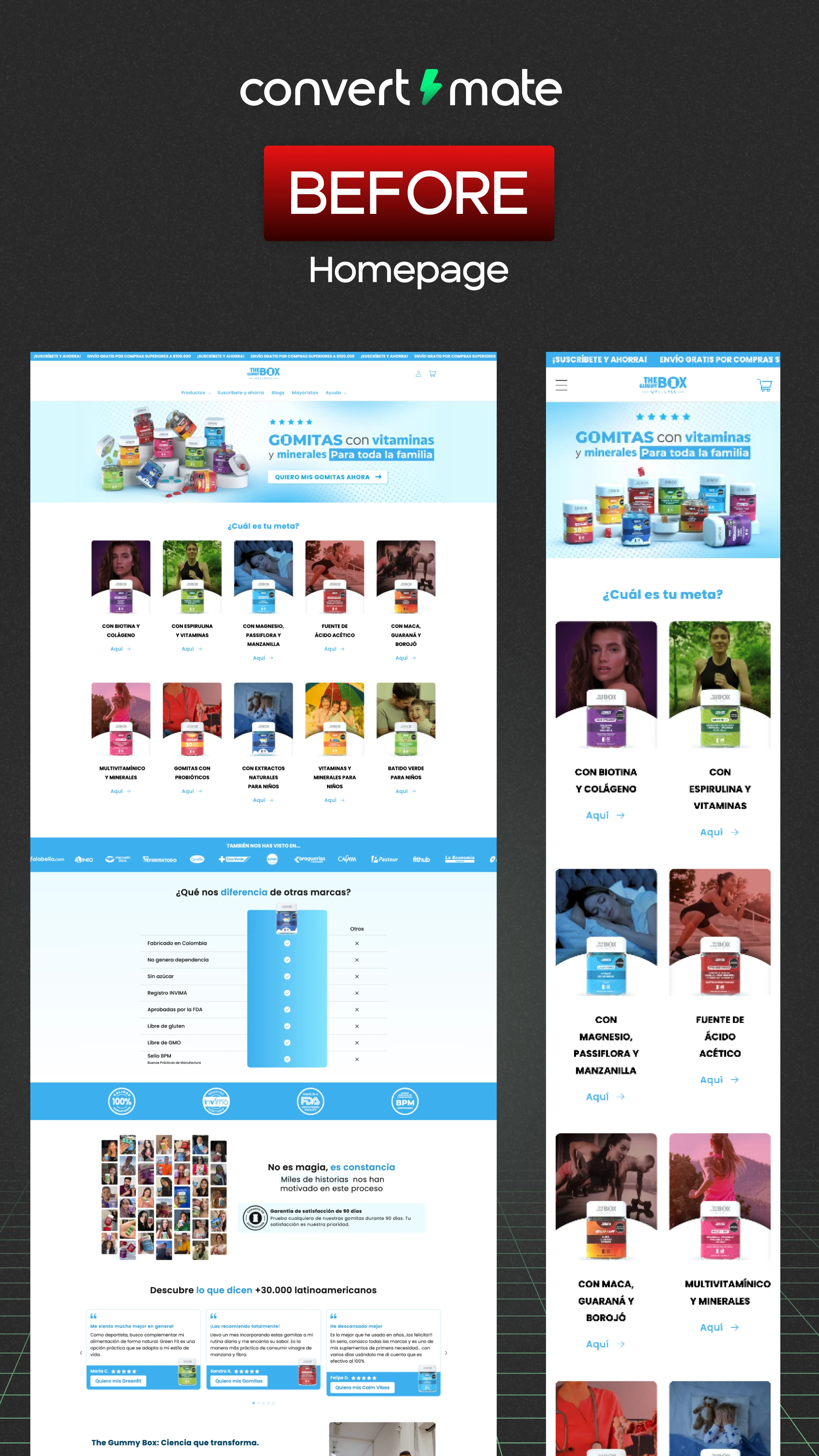 Before - Home - The Gummy Box