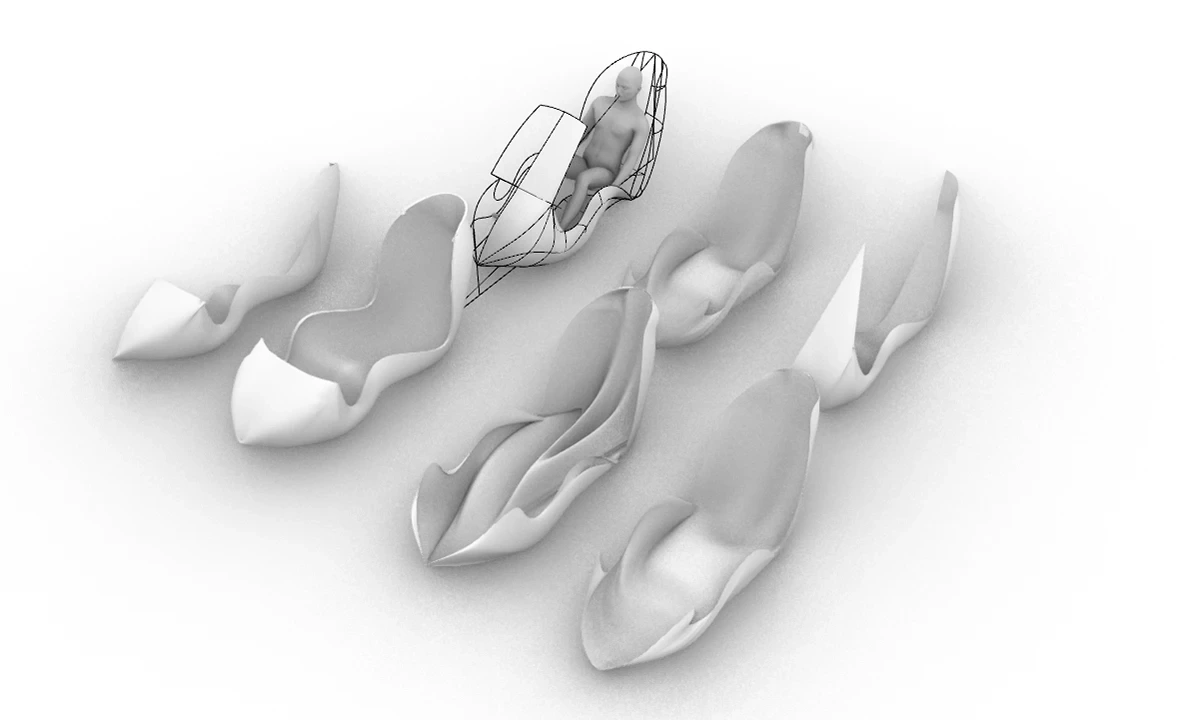 Modeling seating form in Rhino 7
