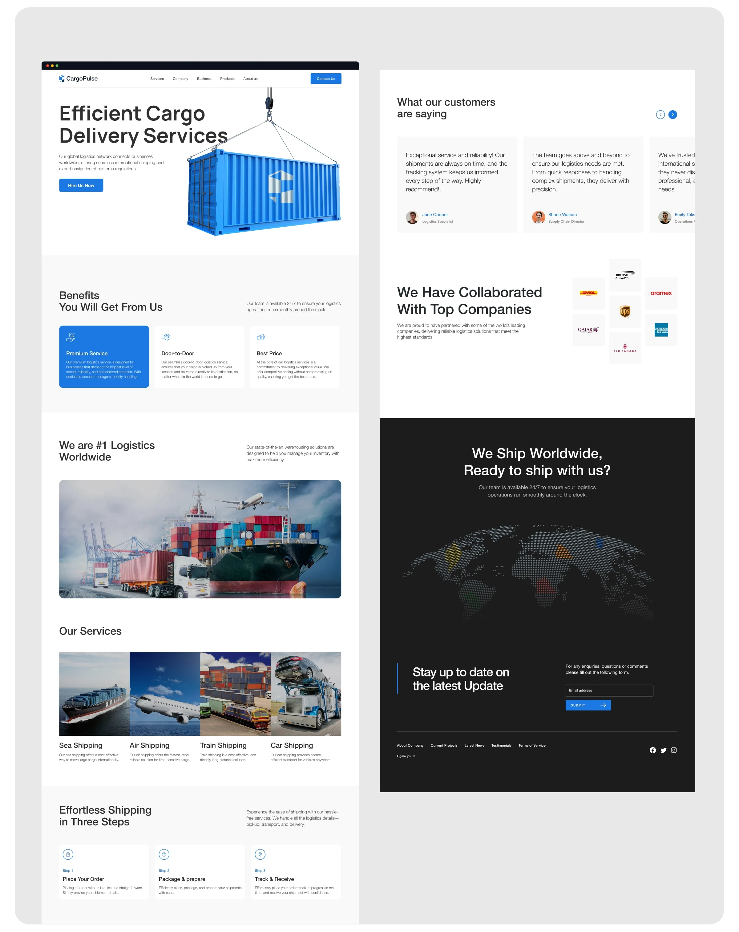 CurgoPulse Landing Page