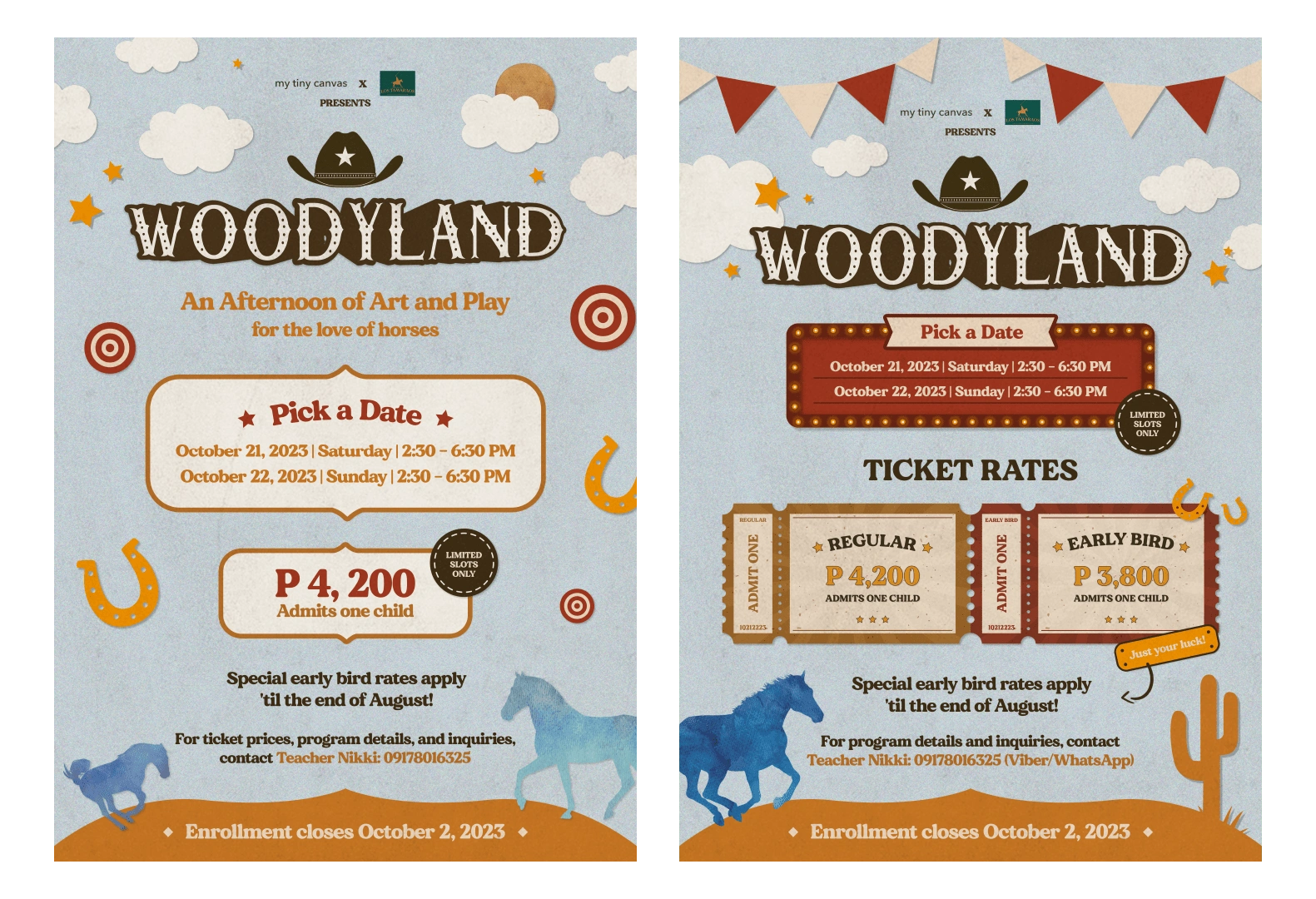 Main Poster and Ticket Rate Poster