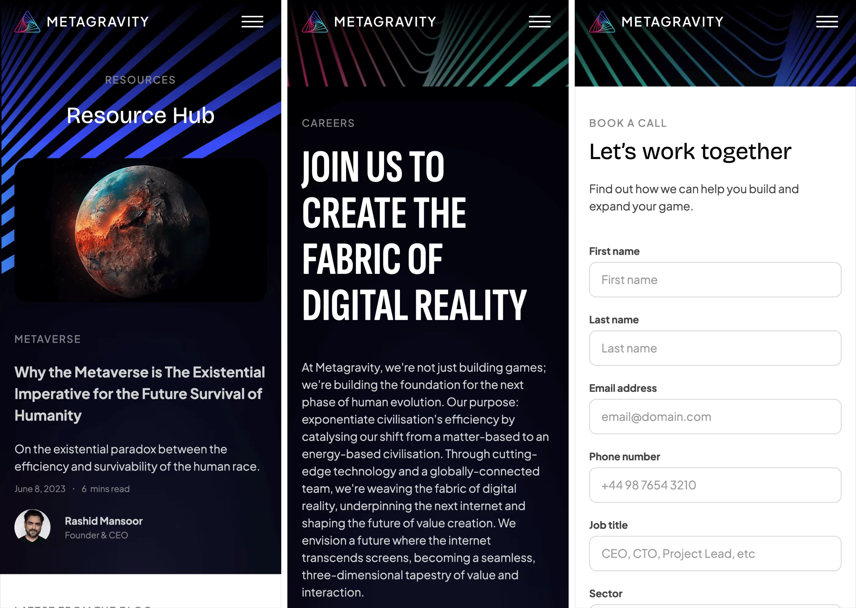 Reflowing denser hero content without sacrificing readability.