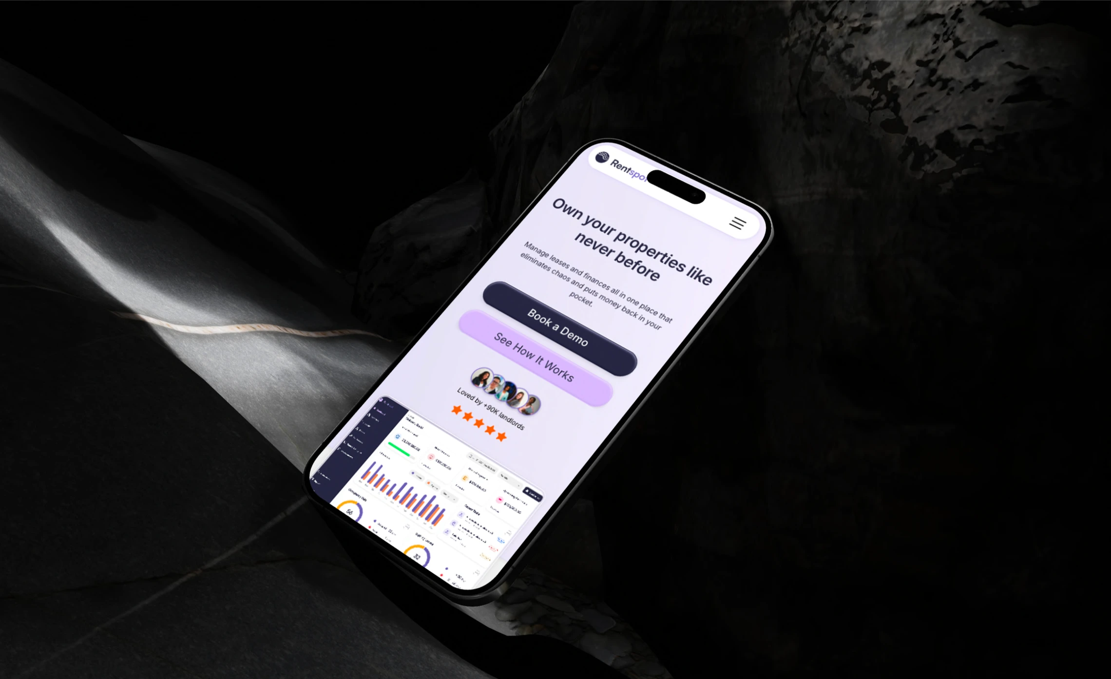 Responsive Website (mobile)
