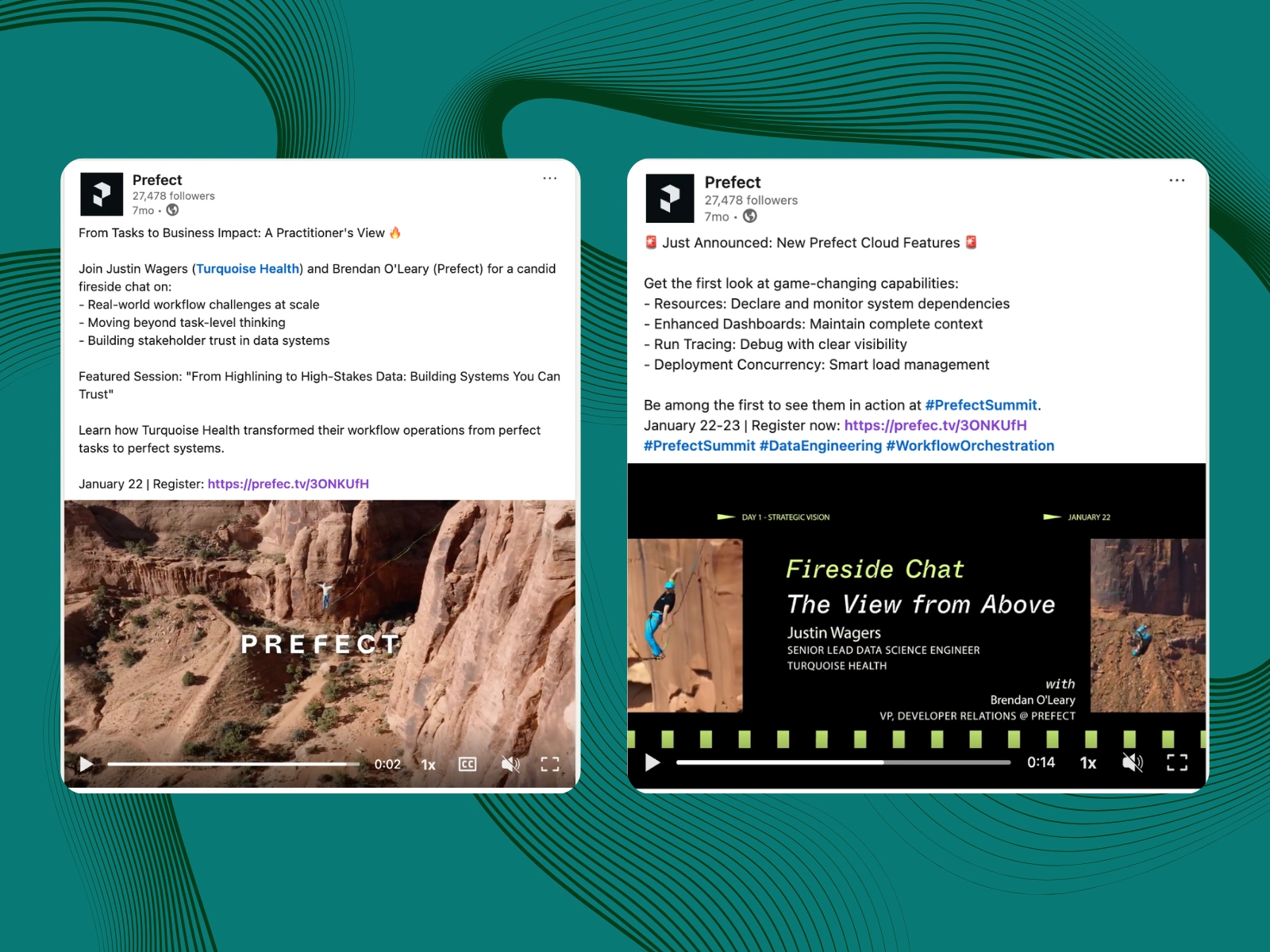 Social promotional posts