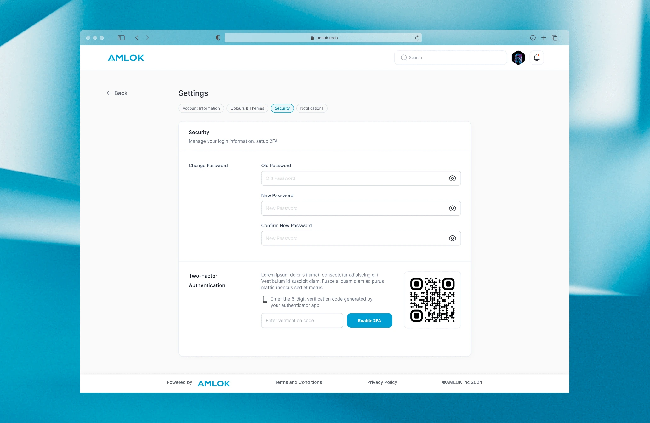 Security Settings