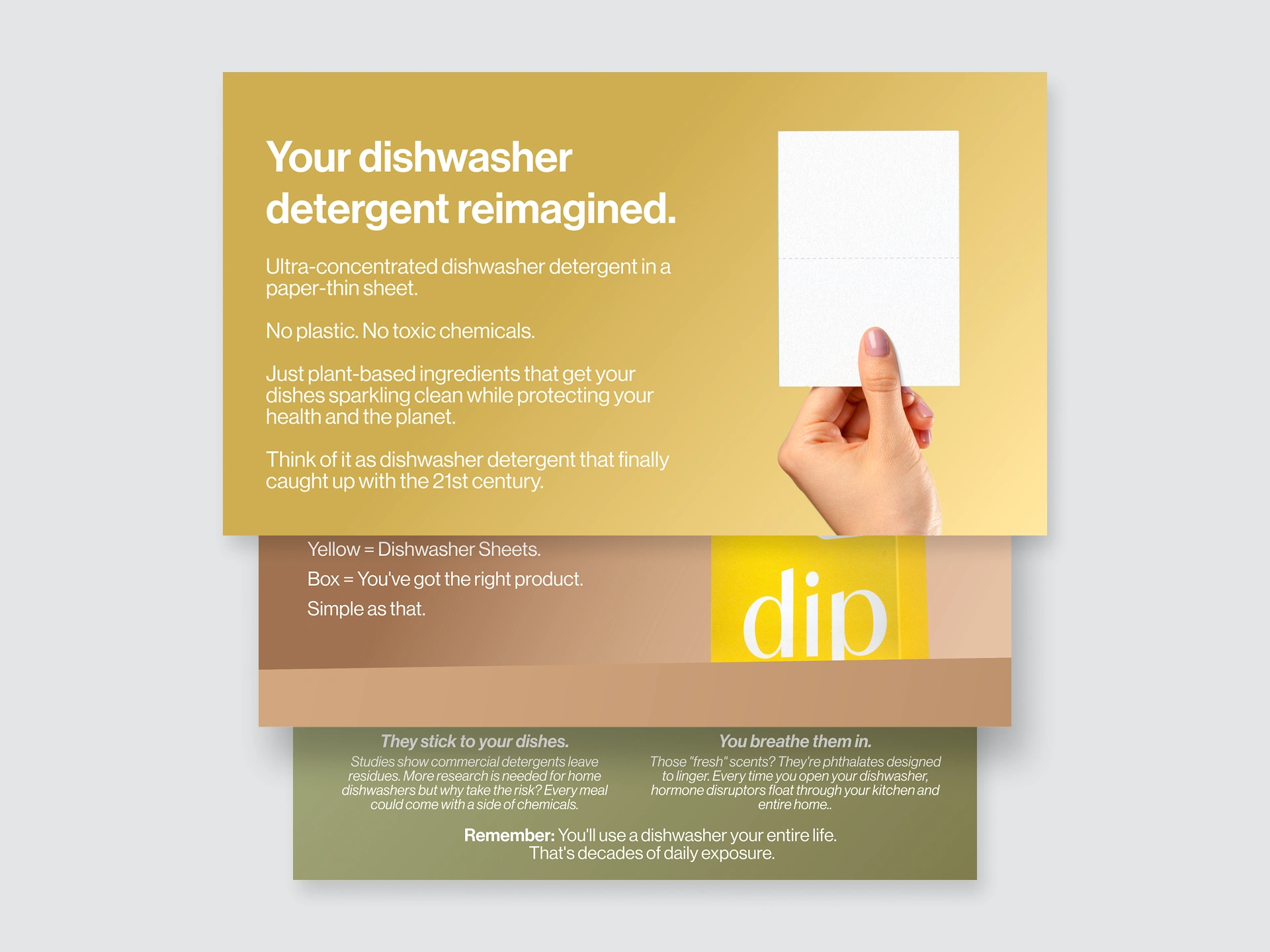 Dishwasher Sheets - Educational Deck Slides