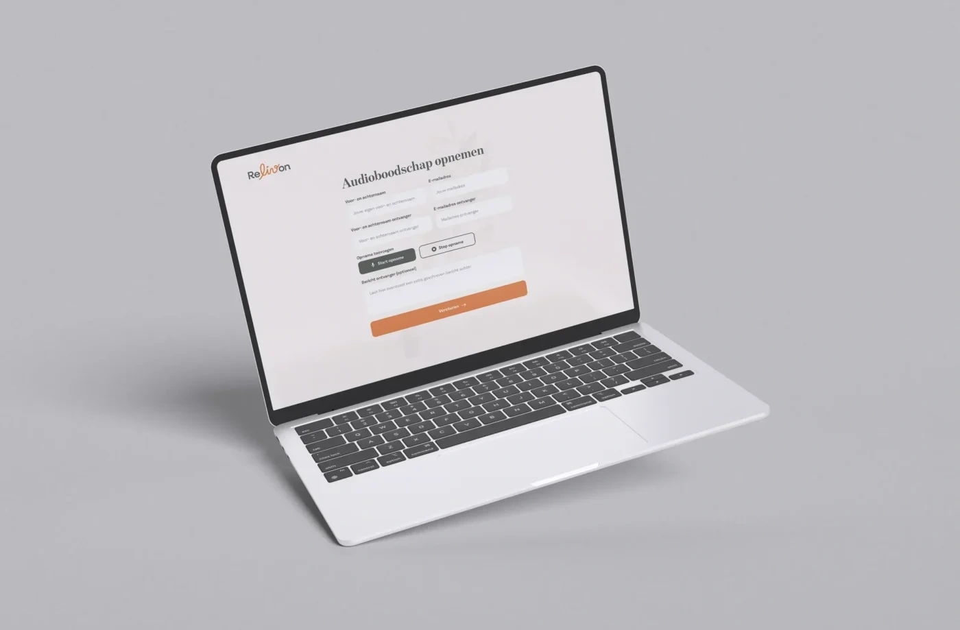 Audiorecorder on the website