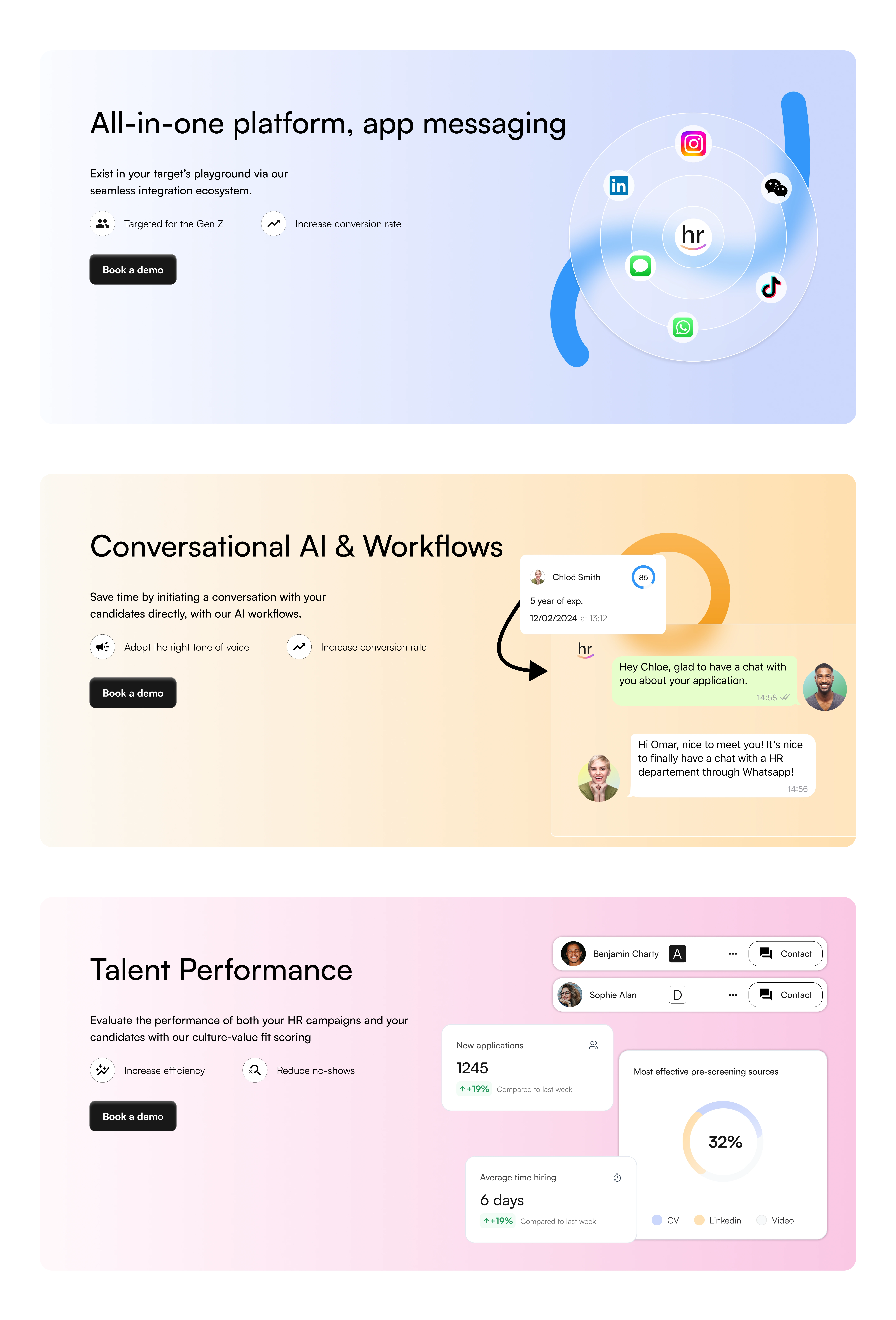 Section on the Peetchr website