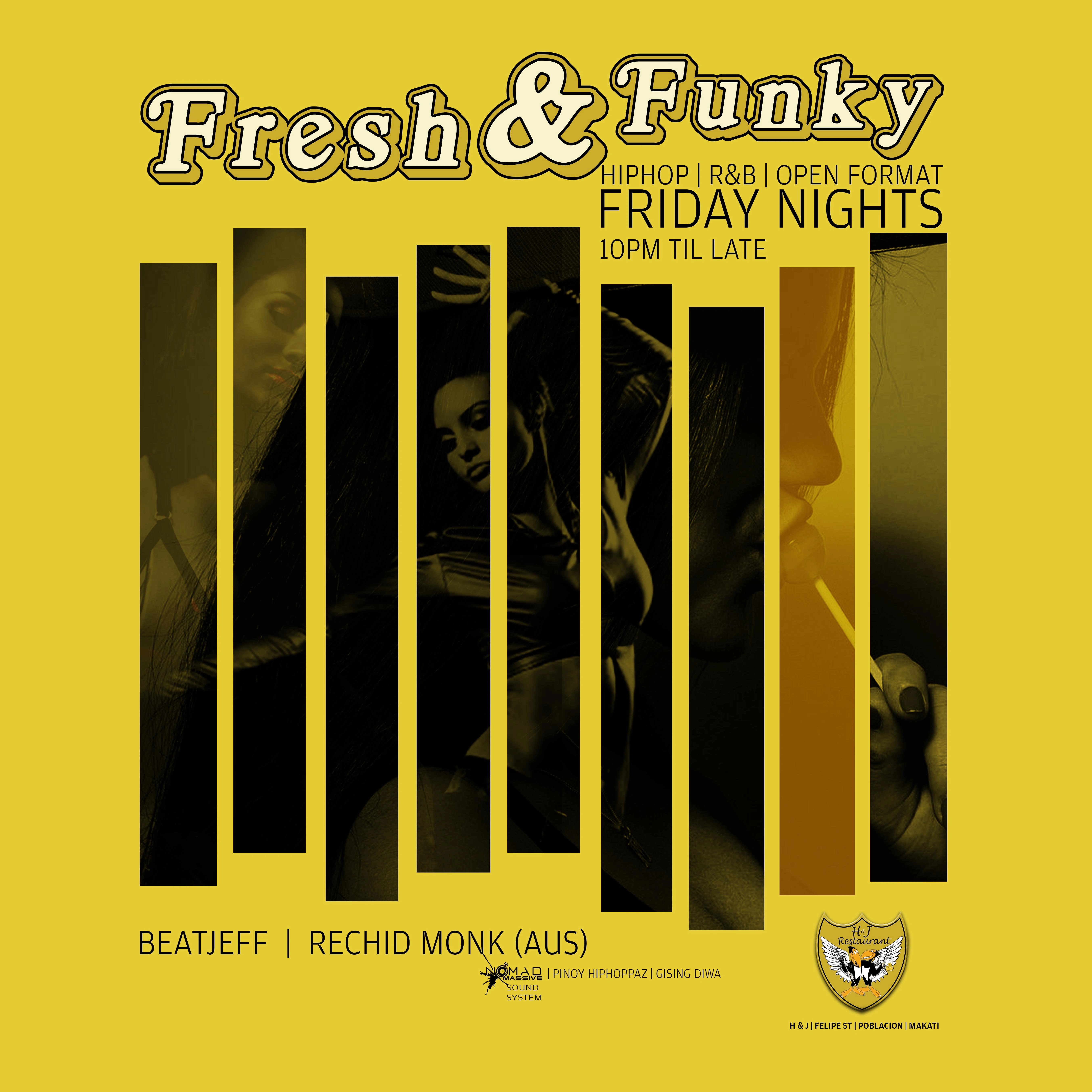HnJ: Fresh N Funky Friday Week 1 Poster 2022