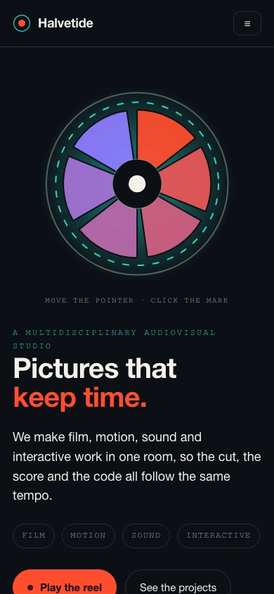 Phone layout at 390 px