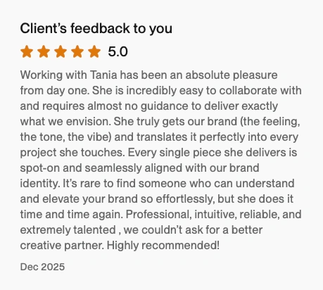 A client's feedback