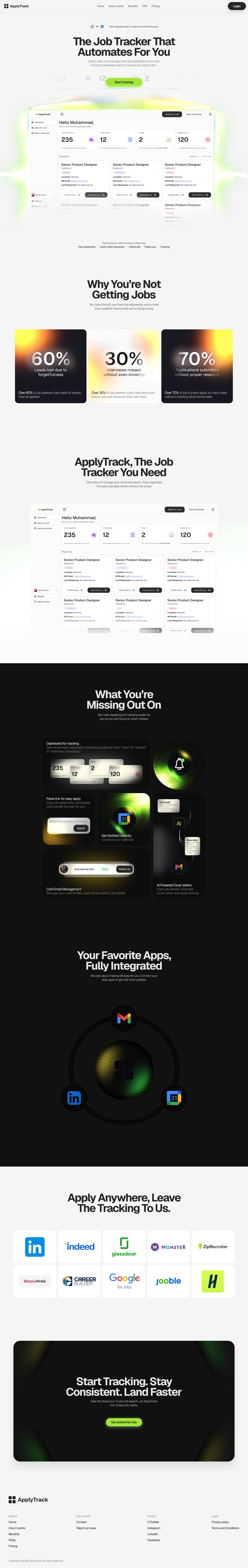 Applytrack Hero Section