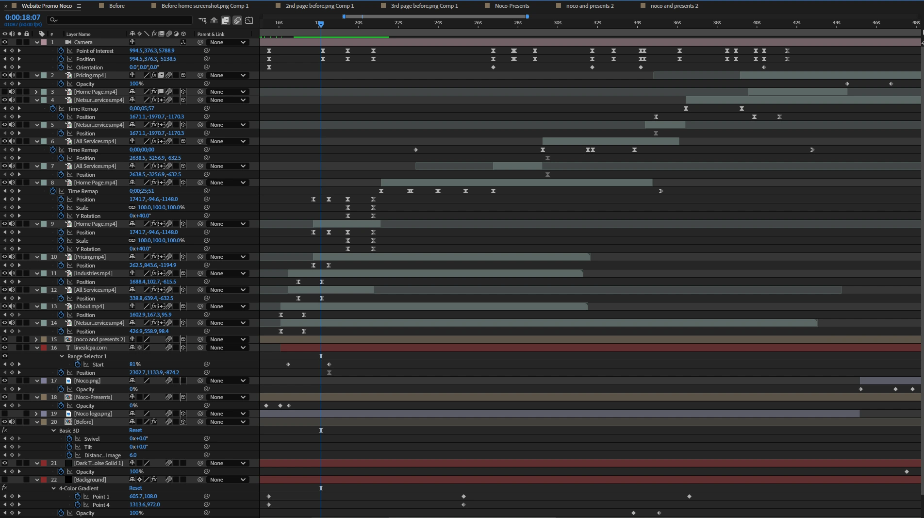 After Effects Layers