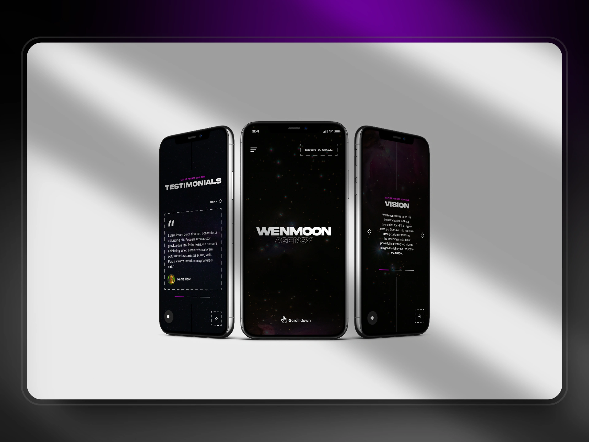 Mobile View - Mockup