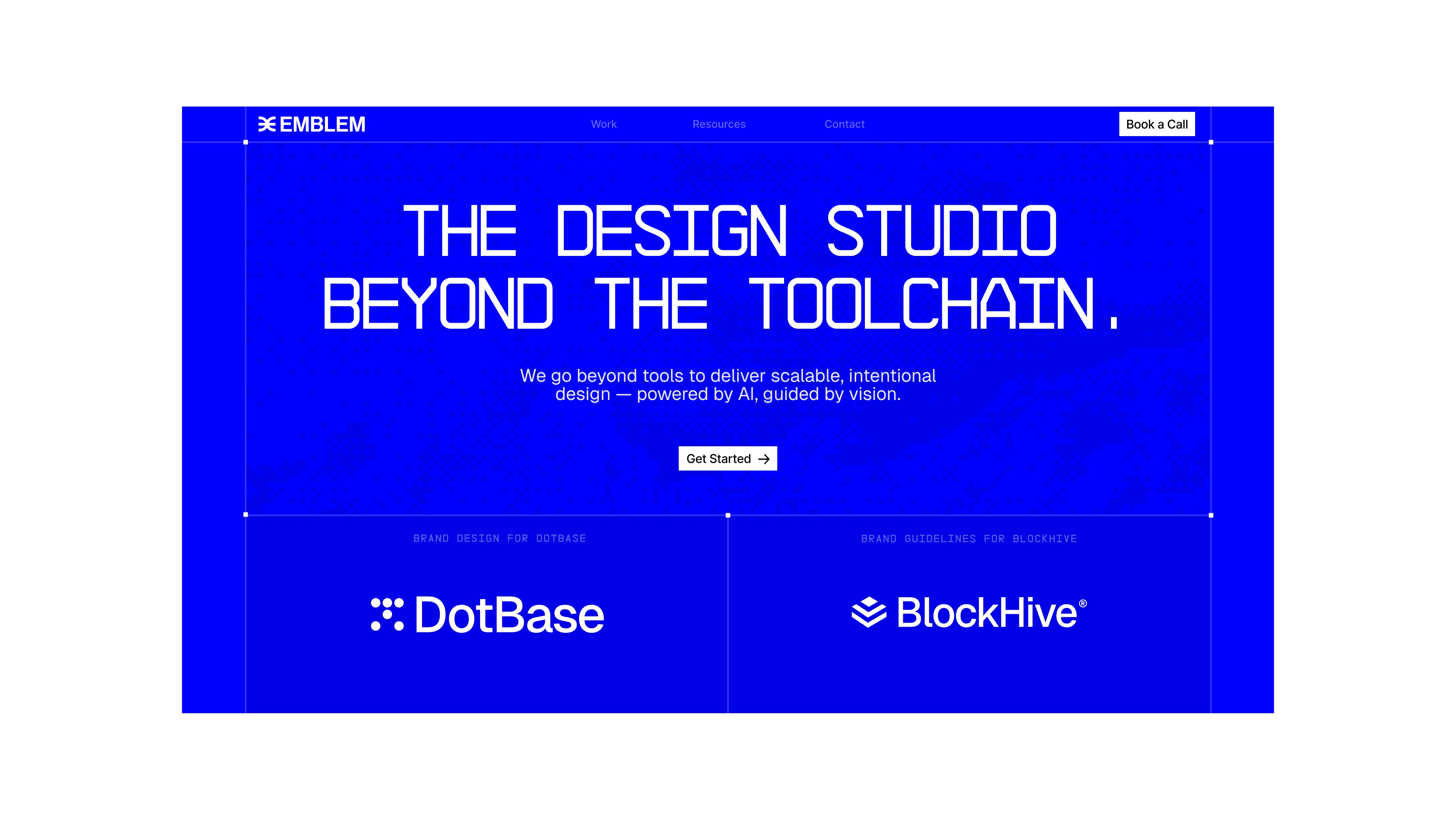 EMBLEM - Website design