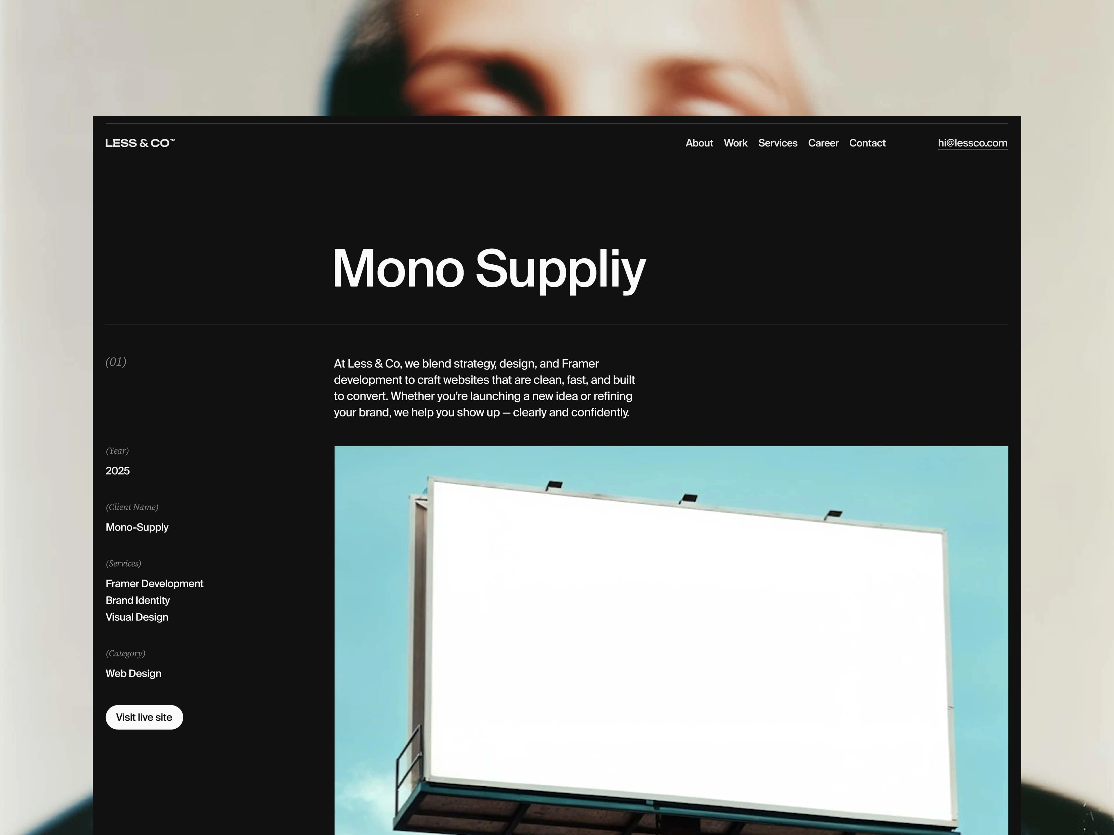 Project CMS Page