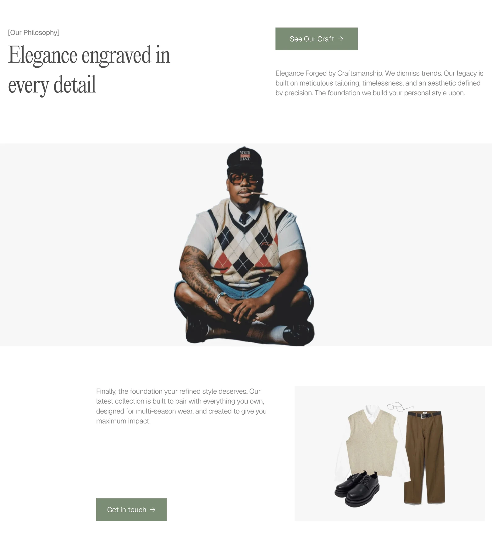 RESPONSIVE OUR PHILOSOPHY SECTION 