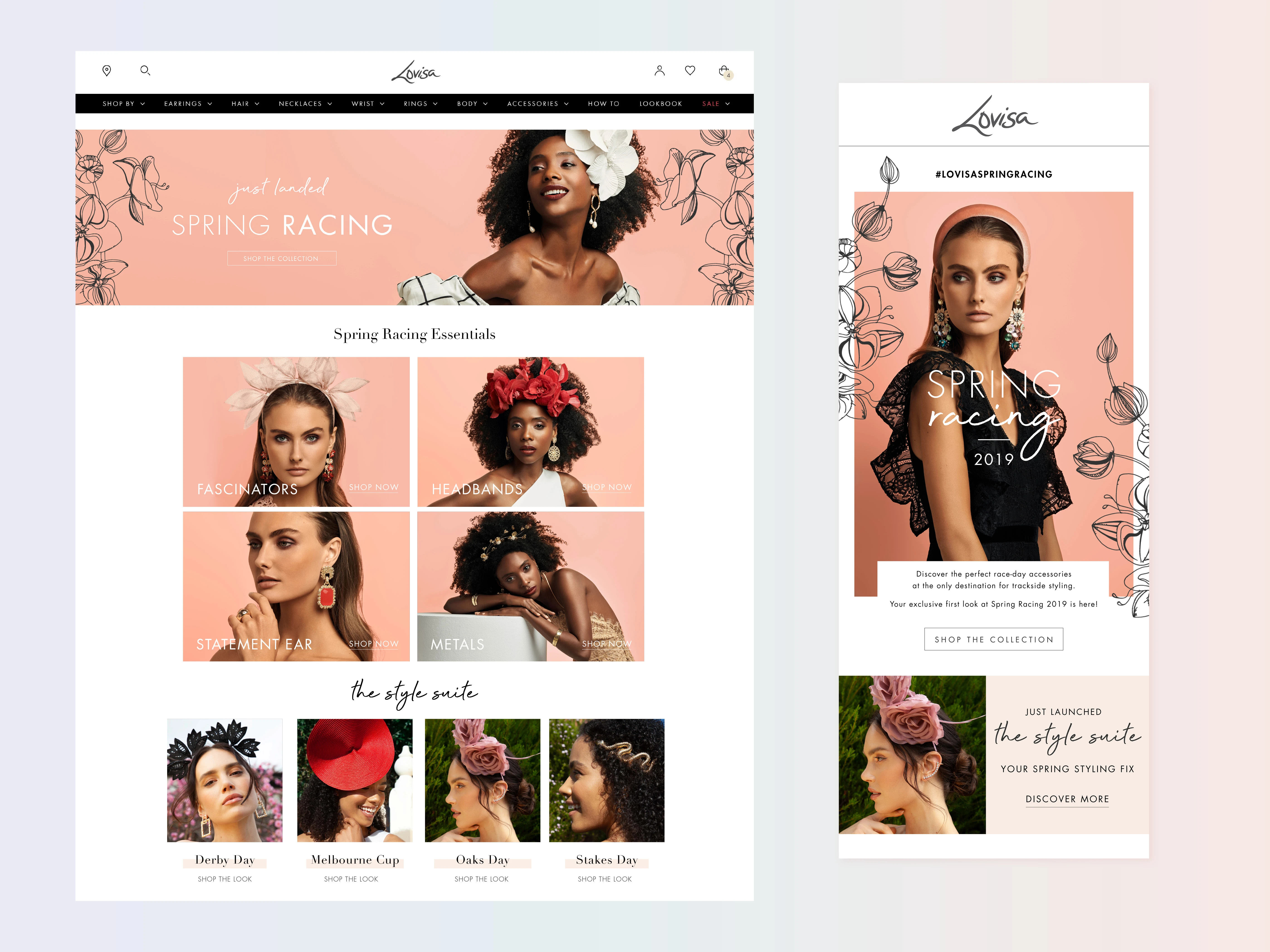 Website Homepage Design | Email Marketing Design