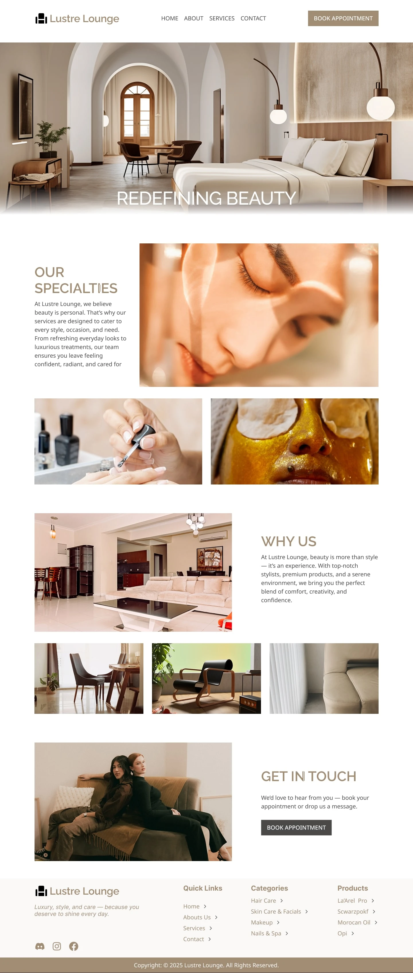 Full Design - Landing Page