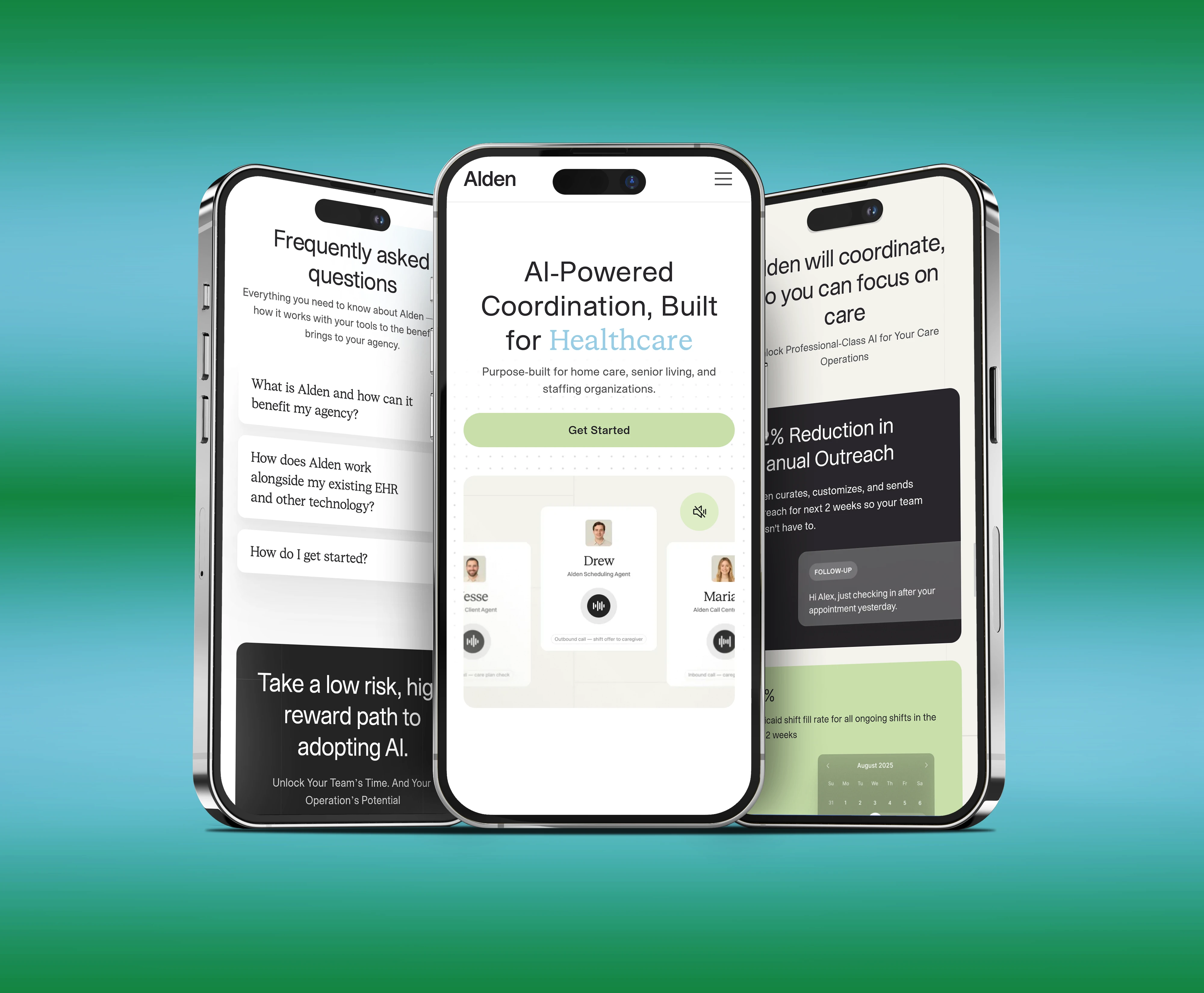 The call-to-action: friendly, direct, no friction
