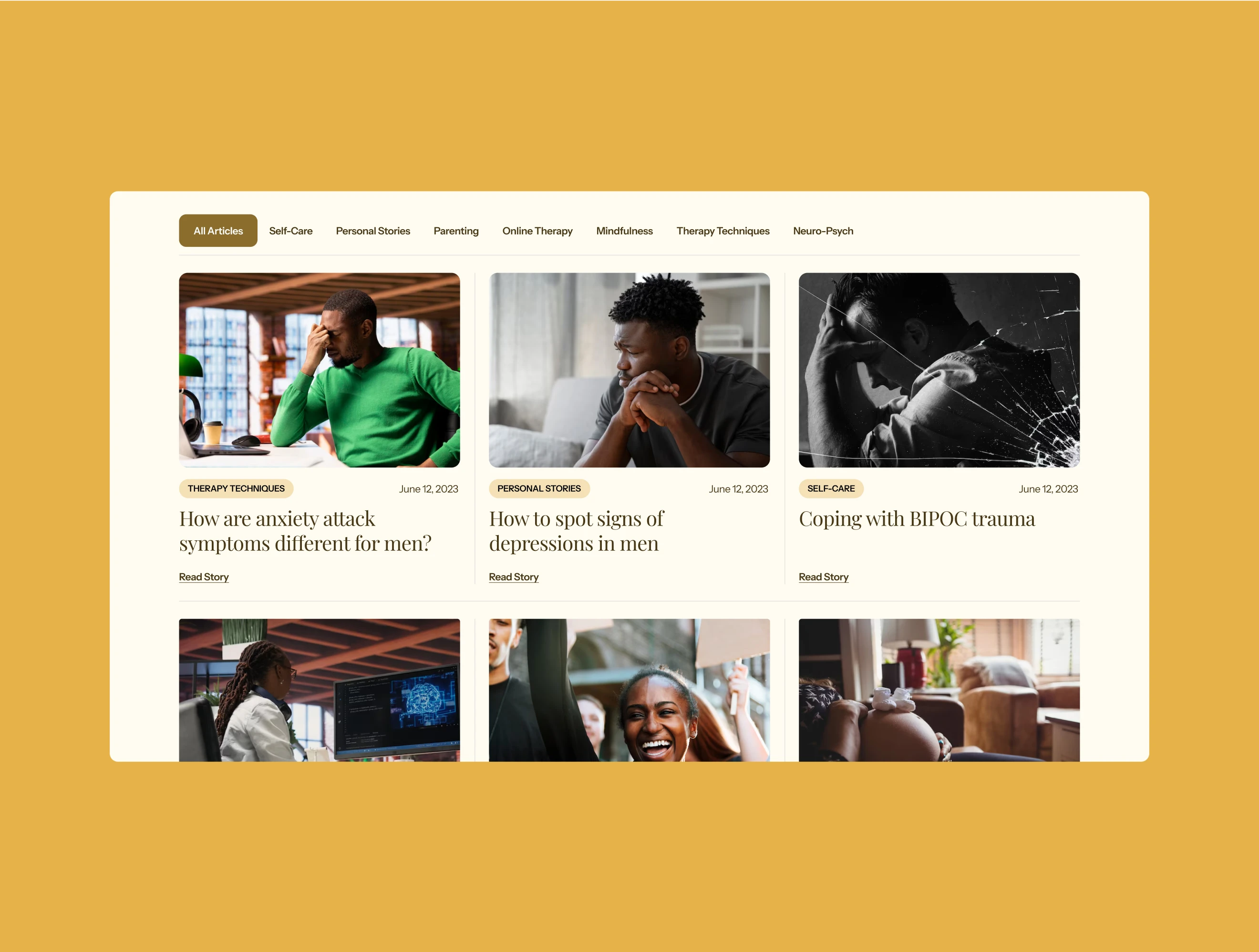 Dynamic Blog Filter