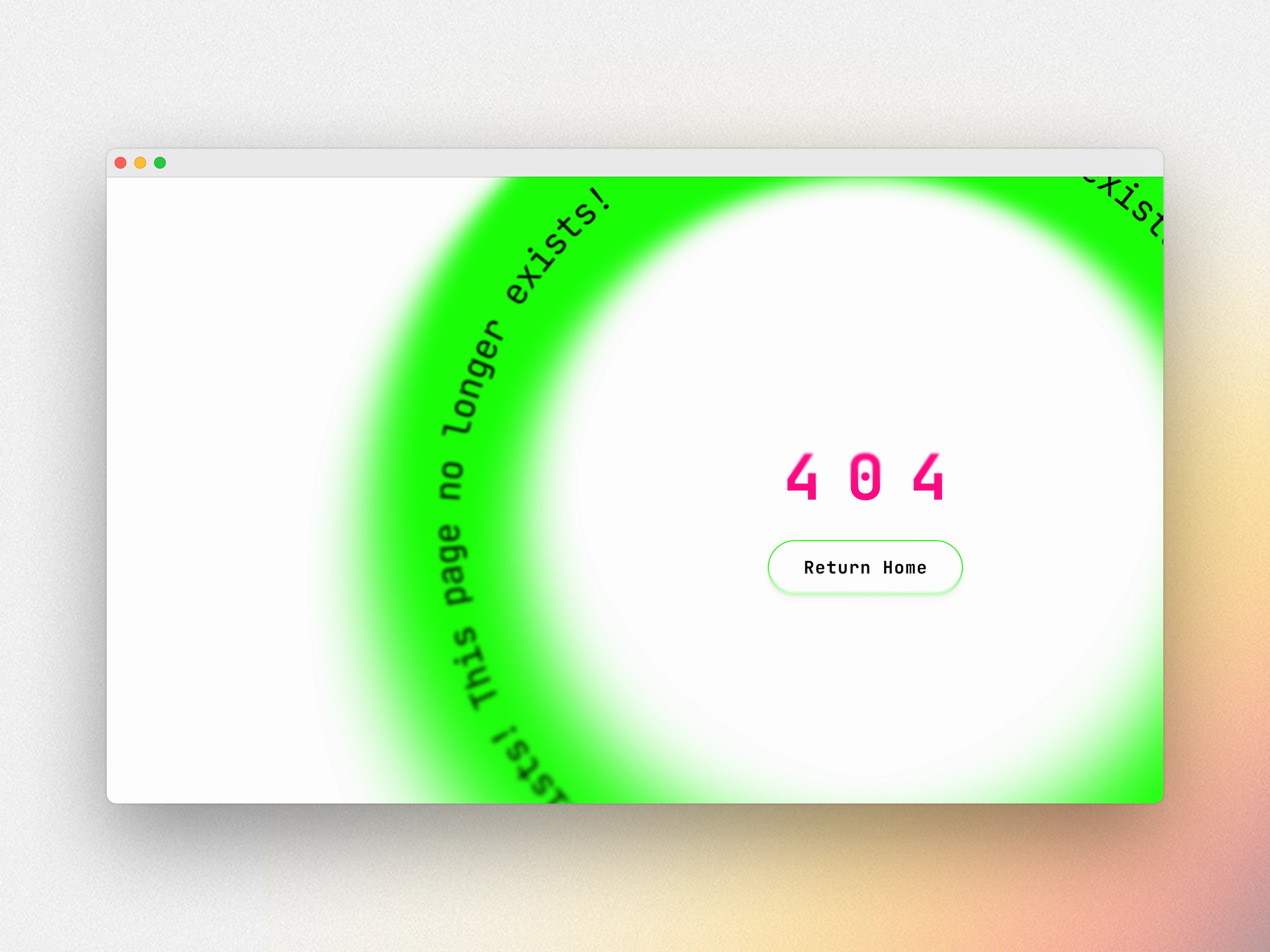404 Page