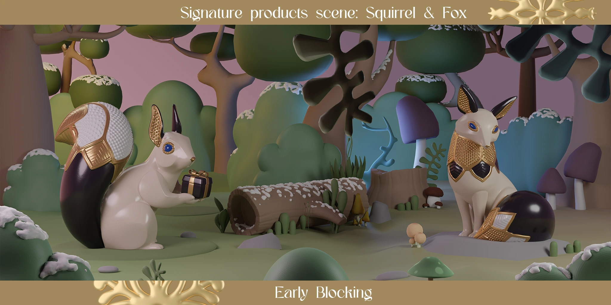 Draft - Early blocking of the hero products scene