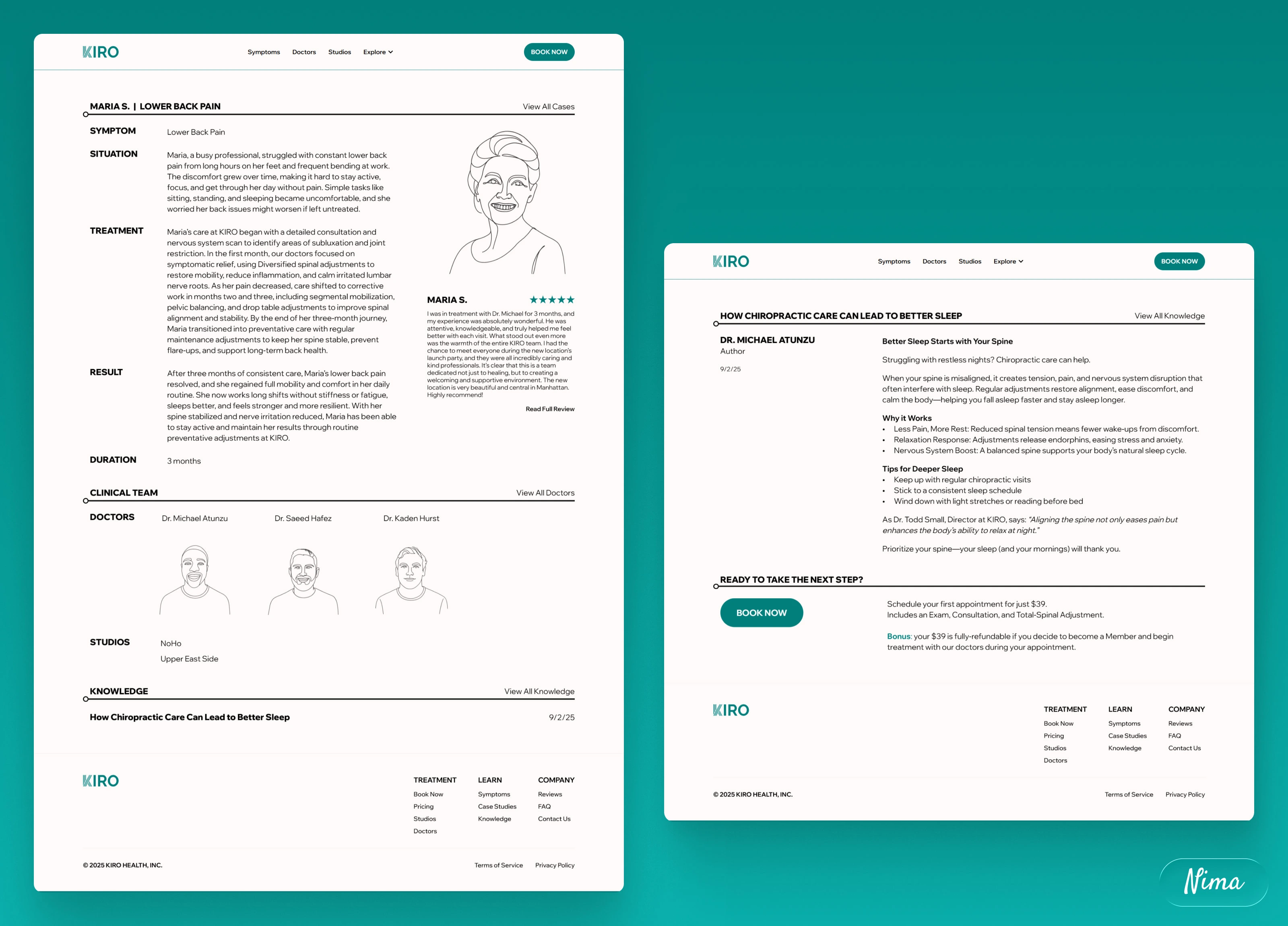 KIRO Website - Case Study & Knowledge