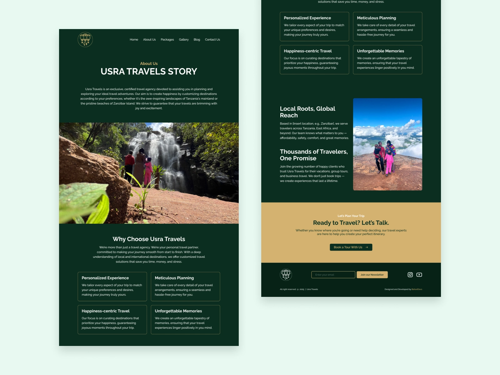 Usra Travels About Us Page