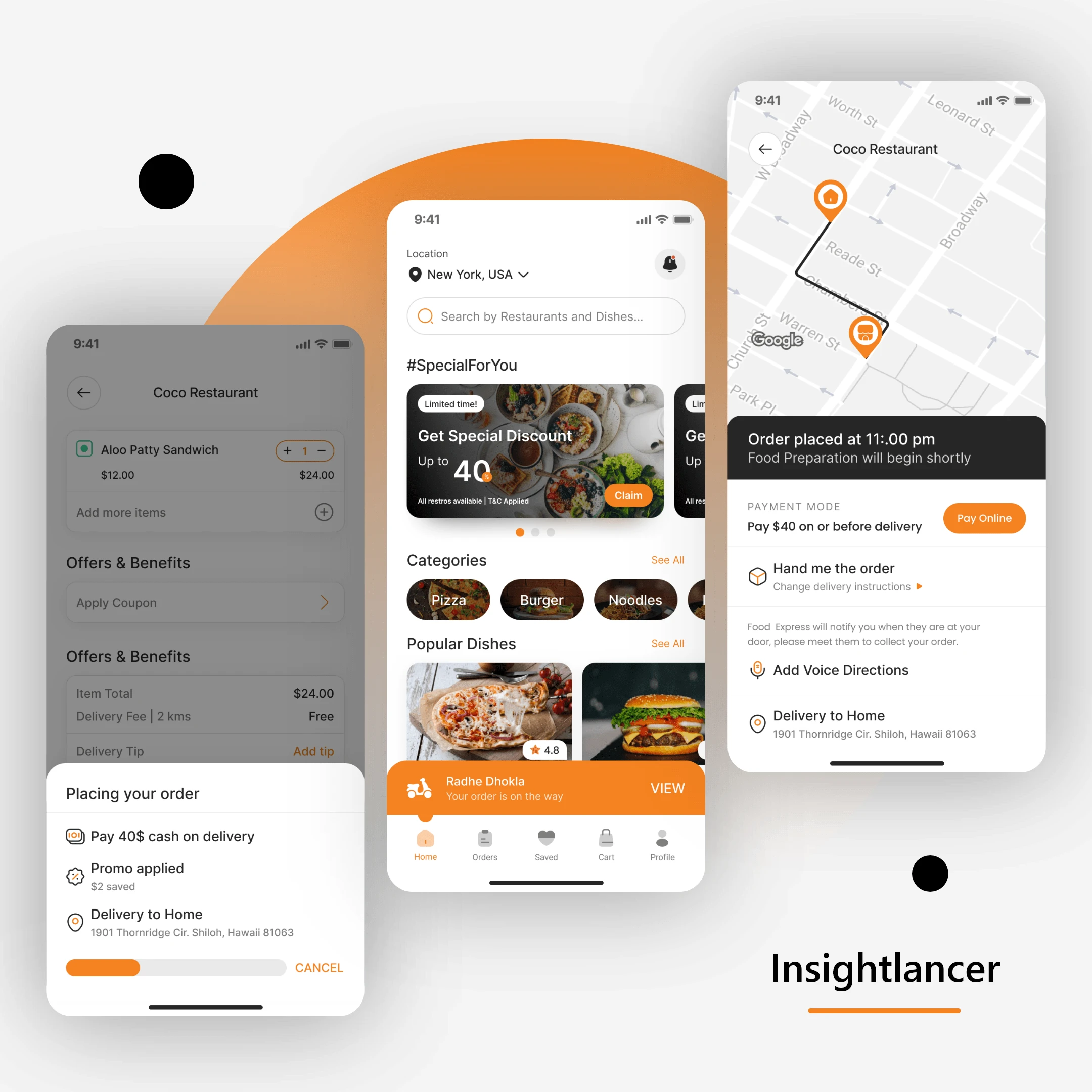 Food Delivery App | Restaurant Table Booking App