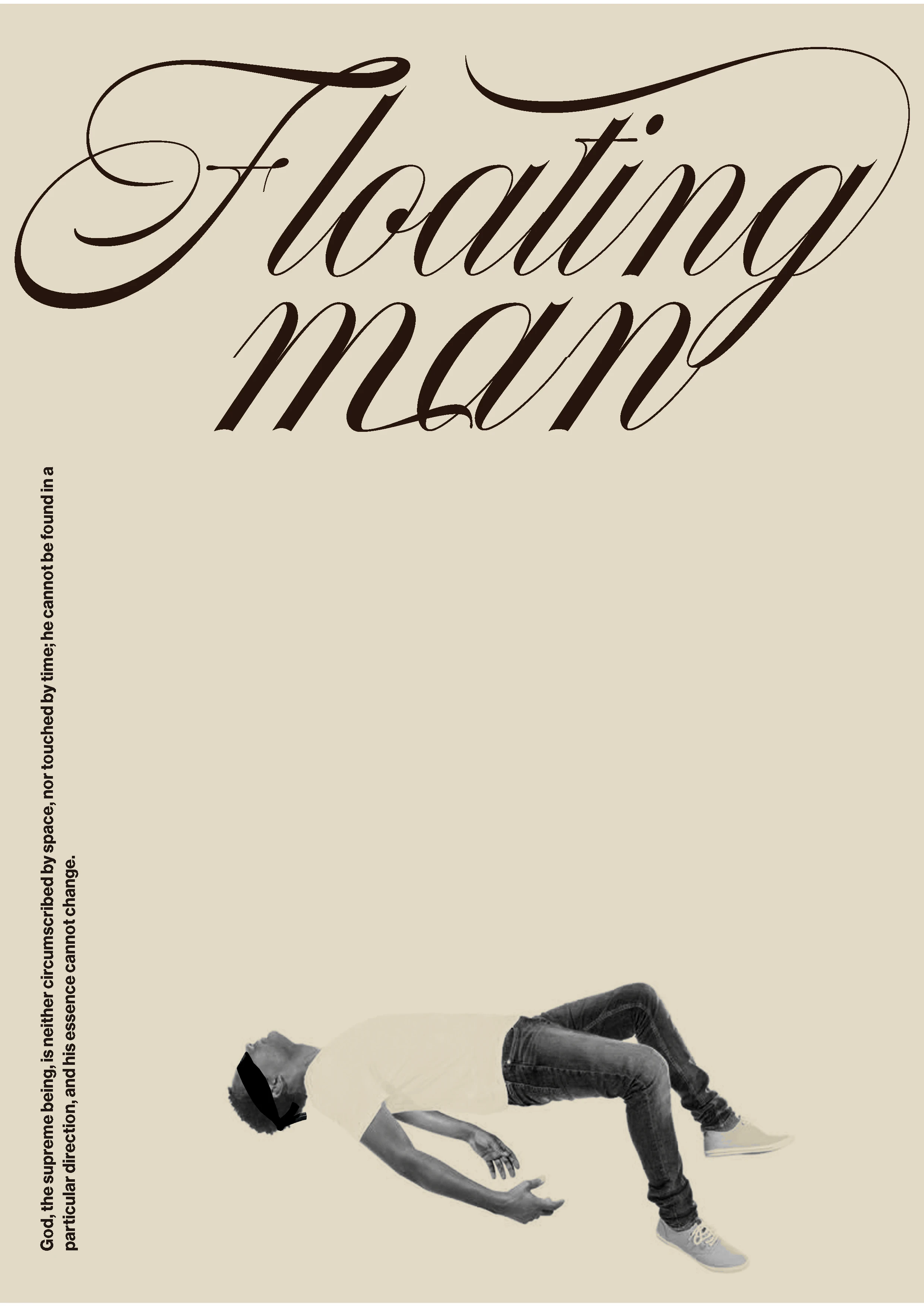 Floating Man Poster 