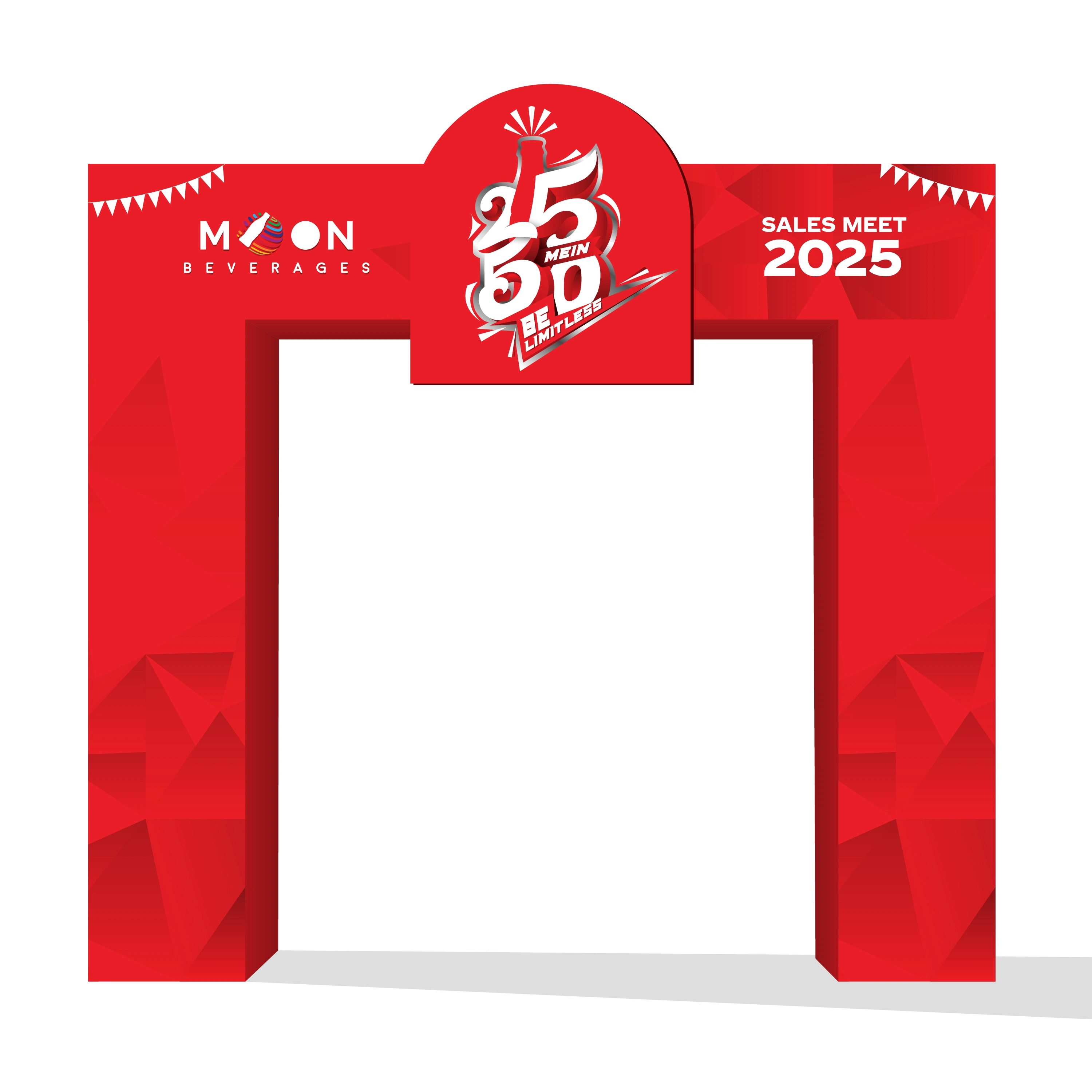 Enterence gate dranding 