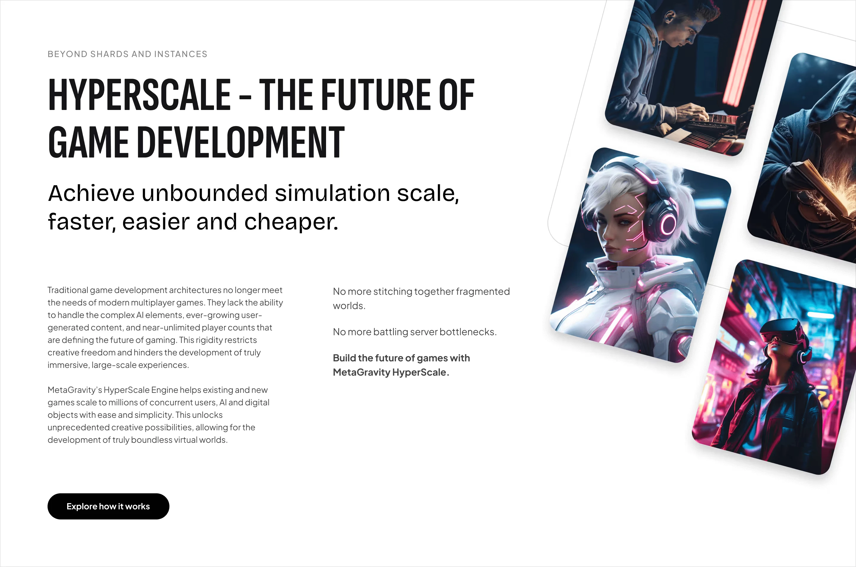 Moving into technical detail through a lighter, more readable content mode.