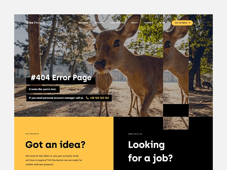Wise People - #404 with a glitch