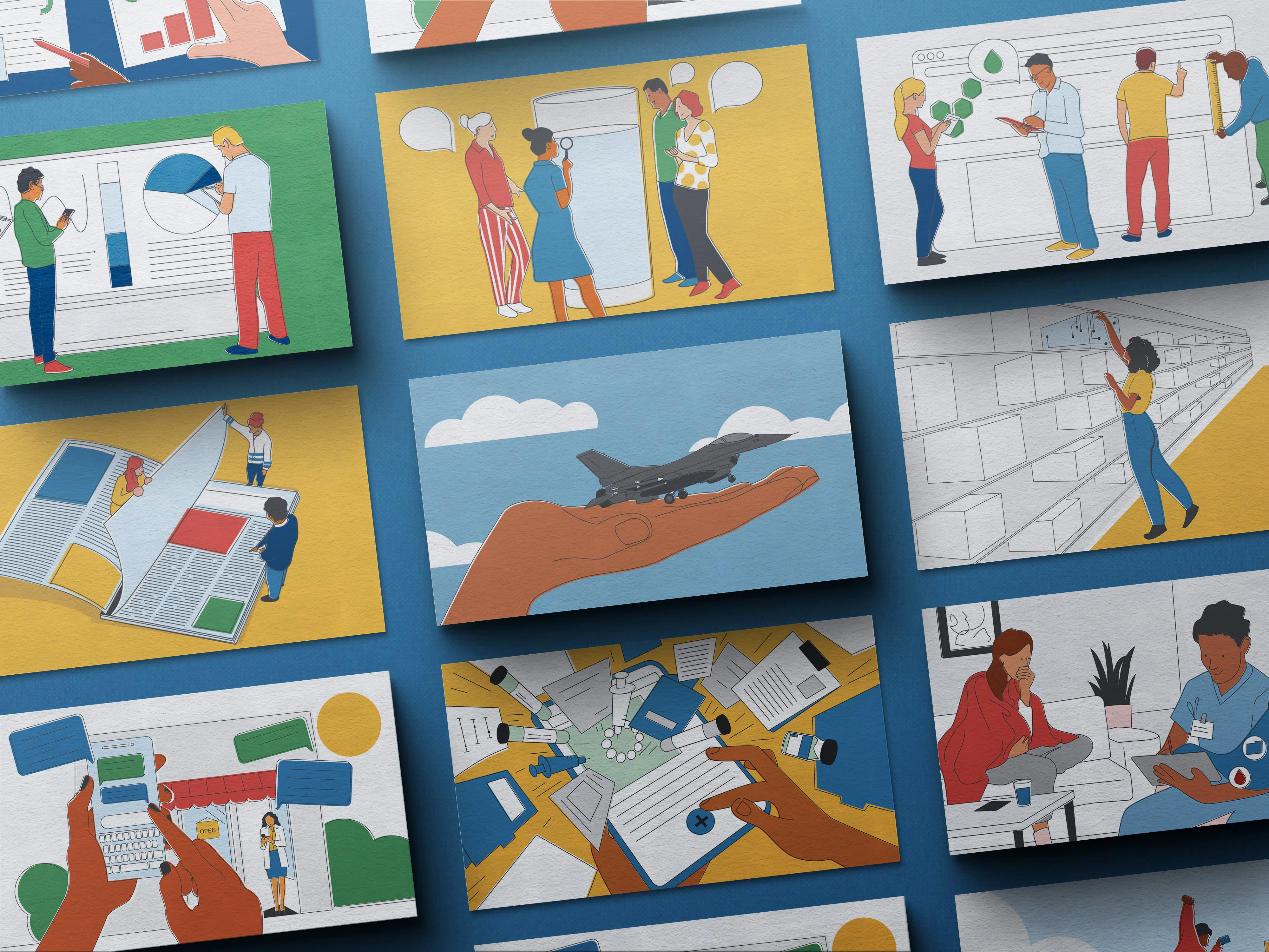a series of case study covers
