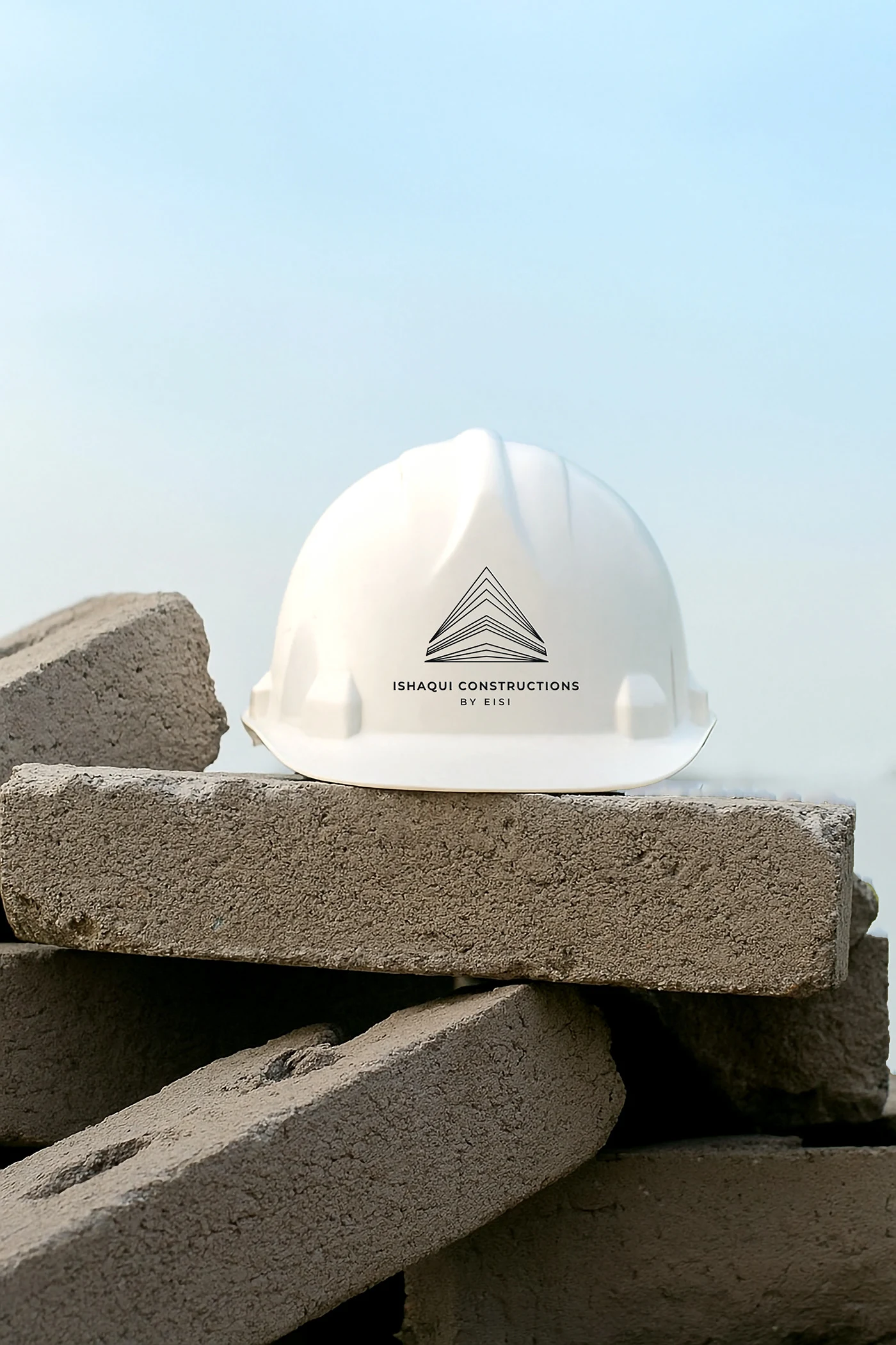 Construction worker helmet