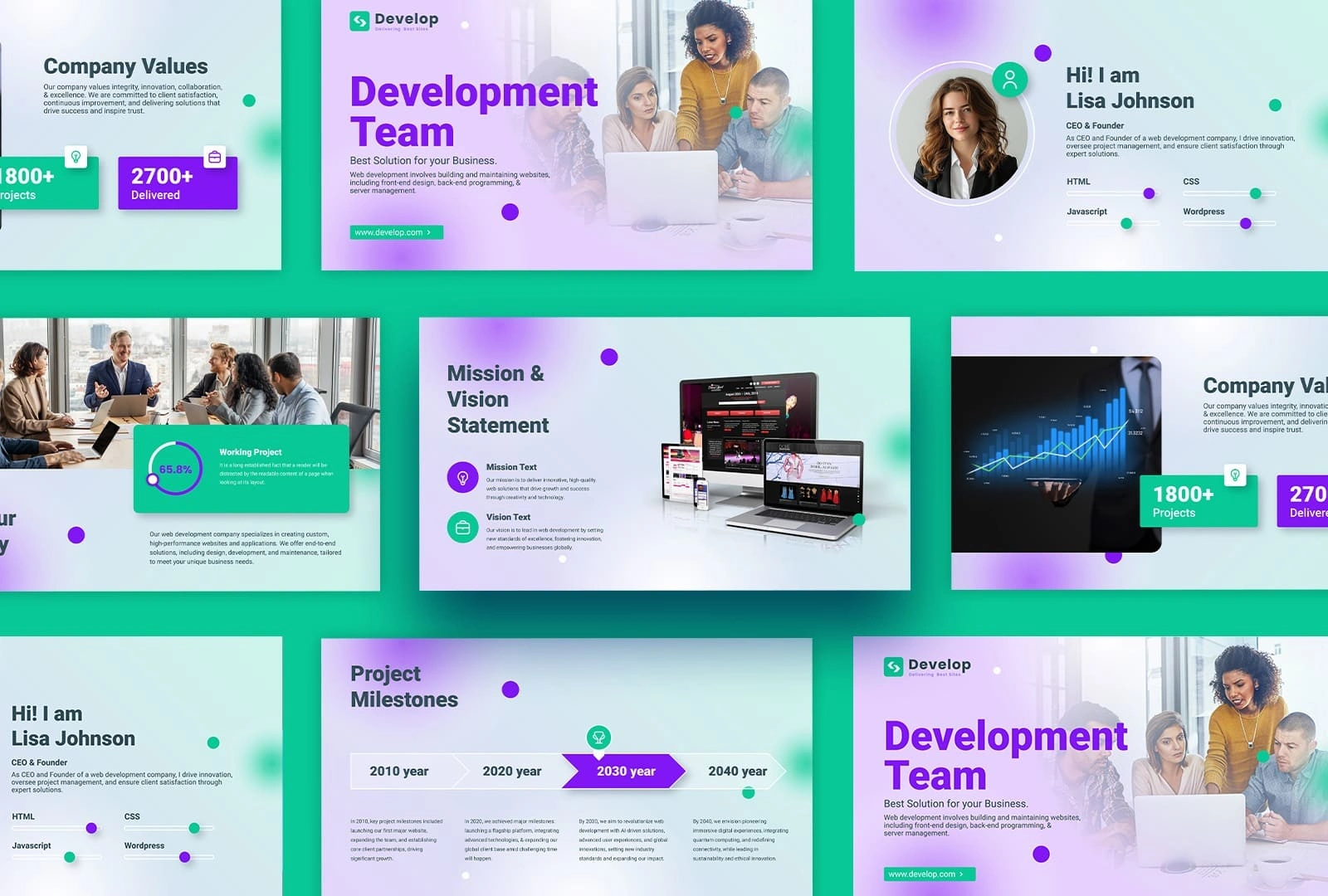 Develop Pitch Deck