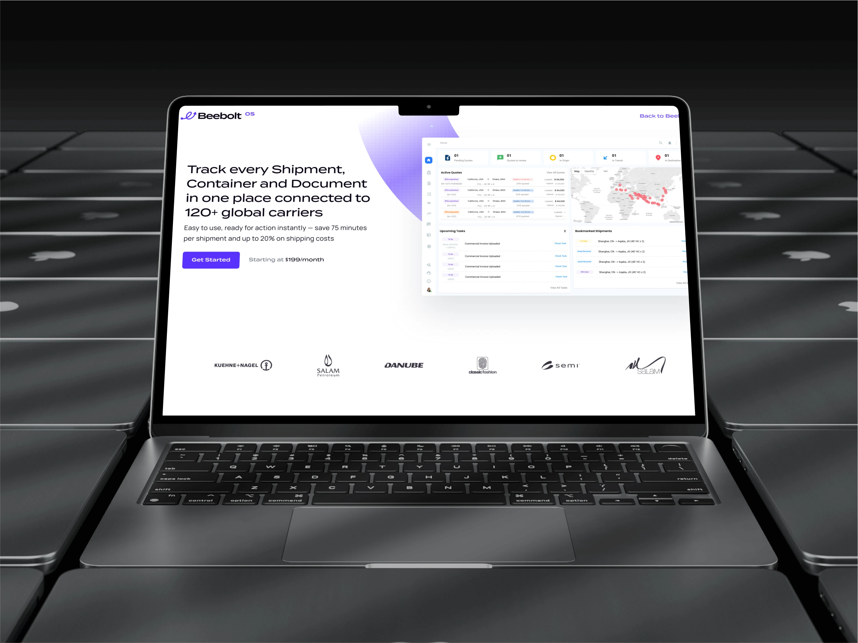 Navas Chatbot Landing Page