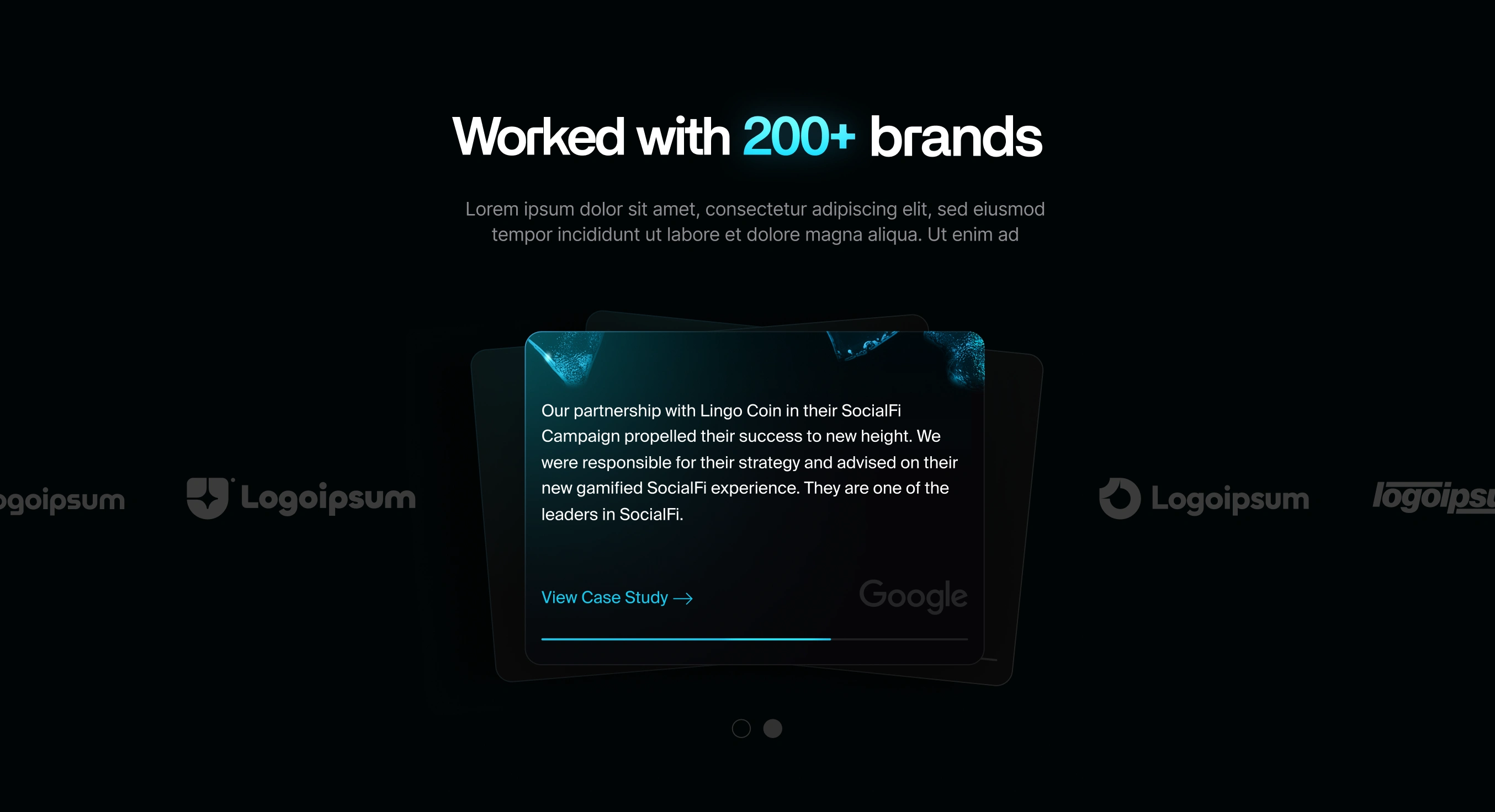 Testimonials Section