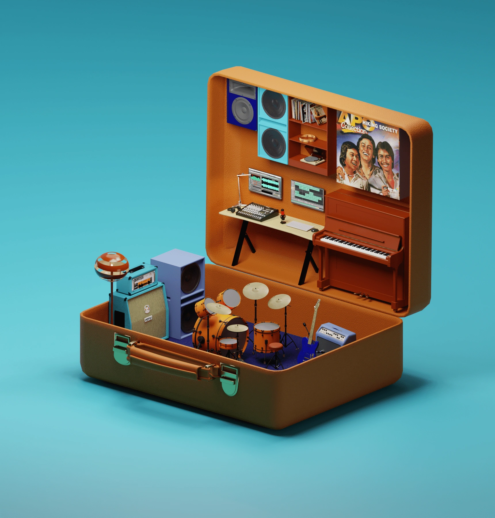 Custom 3D Art and Rendering