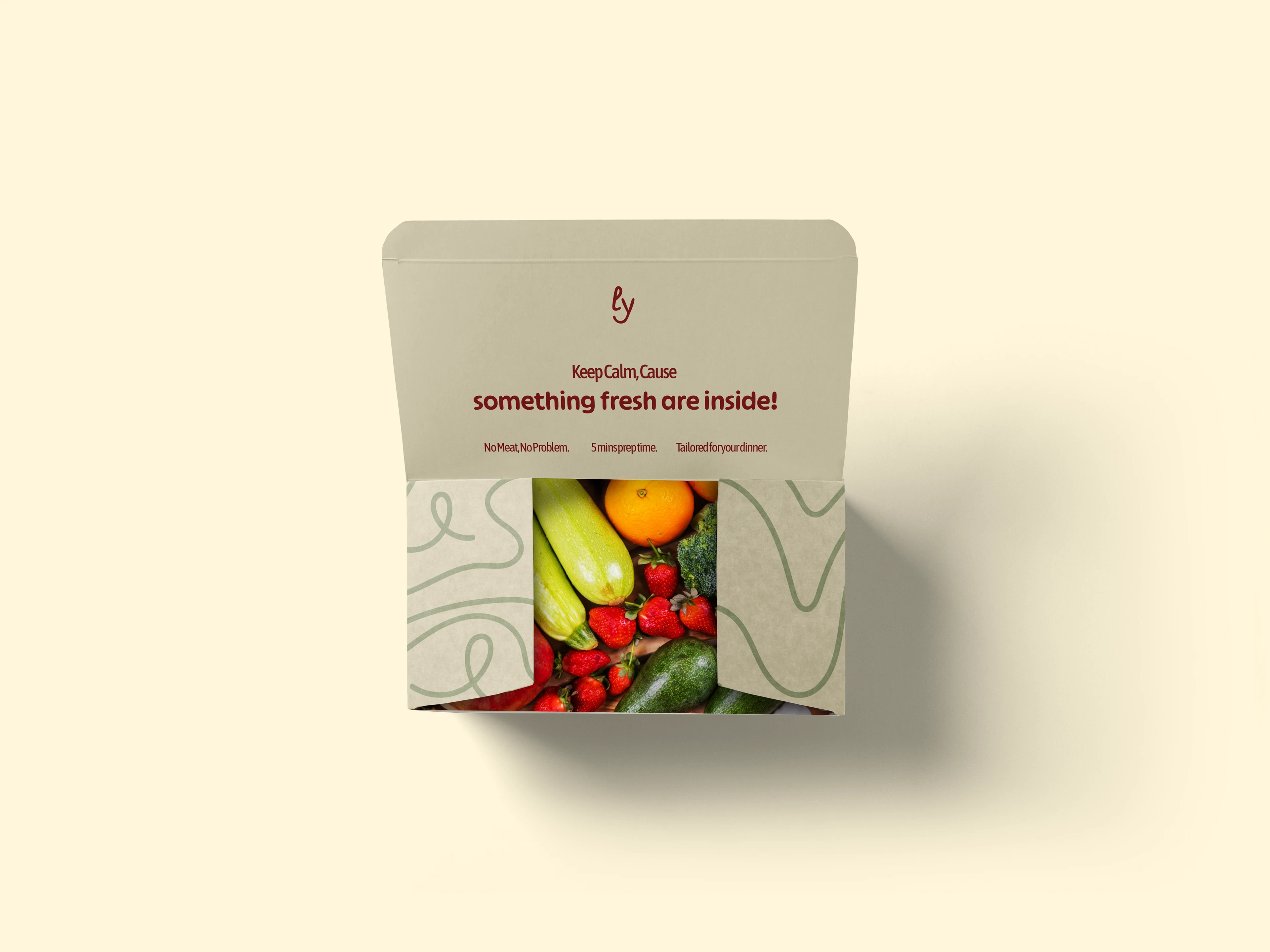 INGREDIENTS BOX PACKAGING