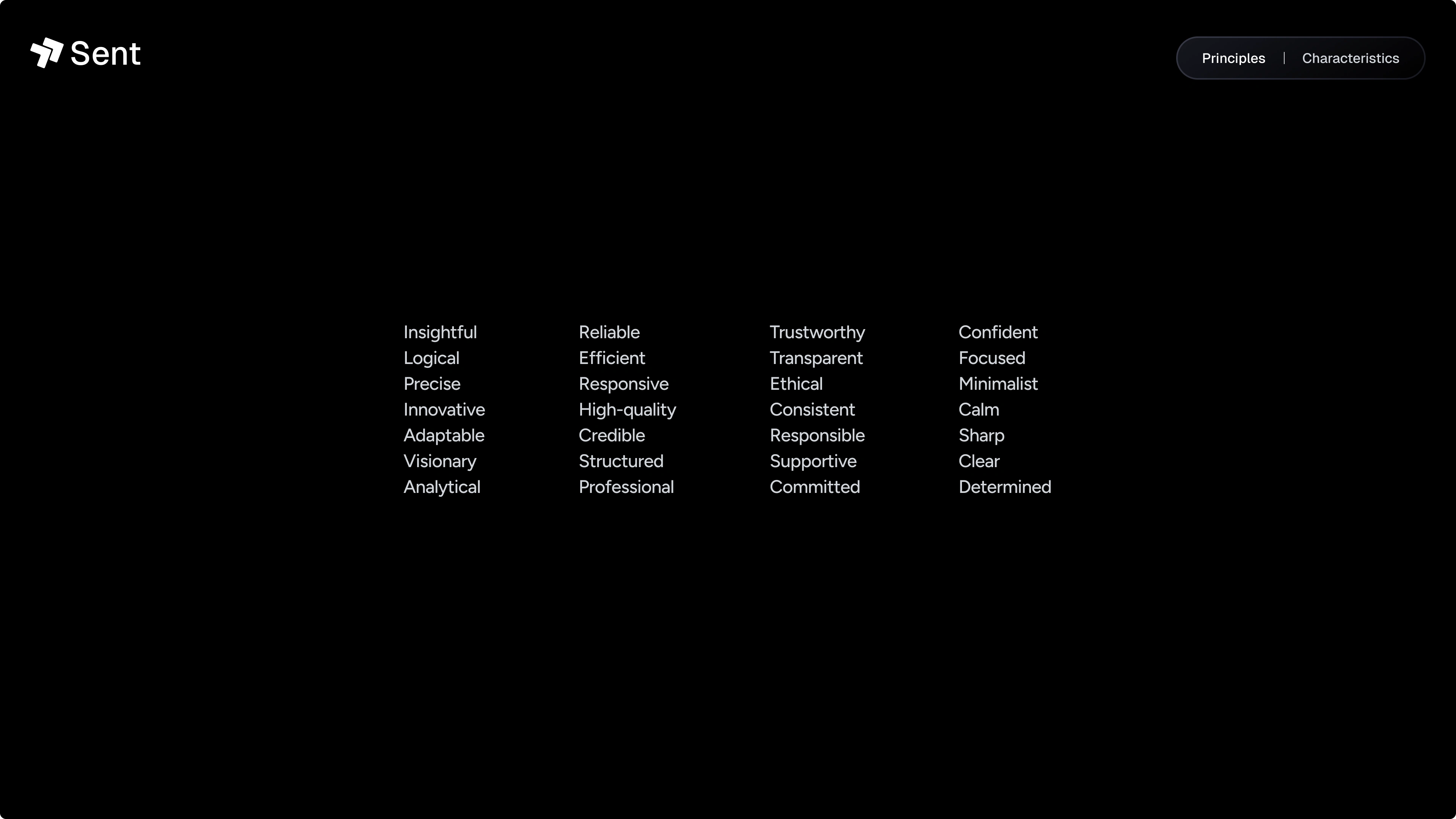 Characteristics