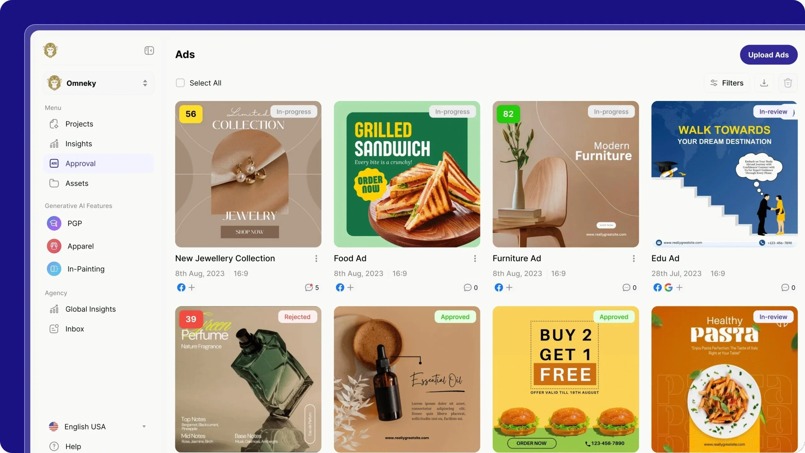 Omneky: Ads