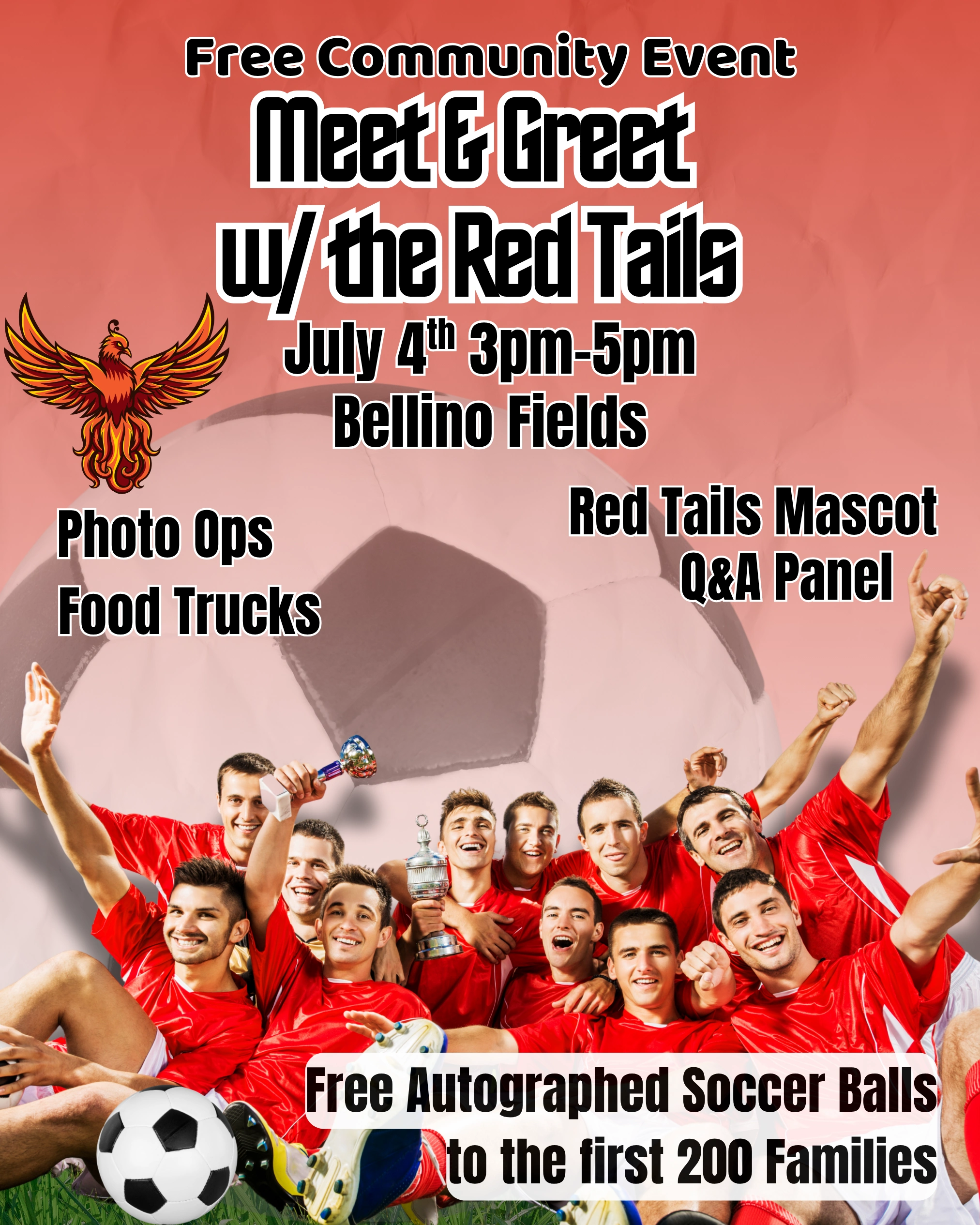 4th of July Meet&Greet before the game