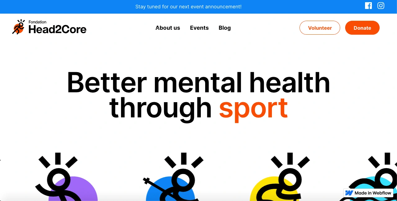 Head2Core homepage
