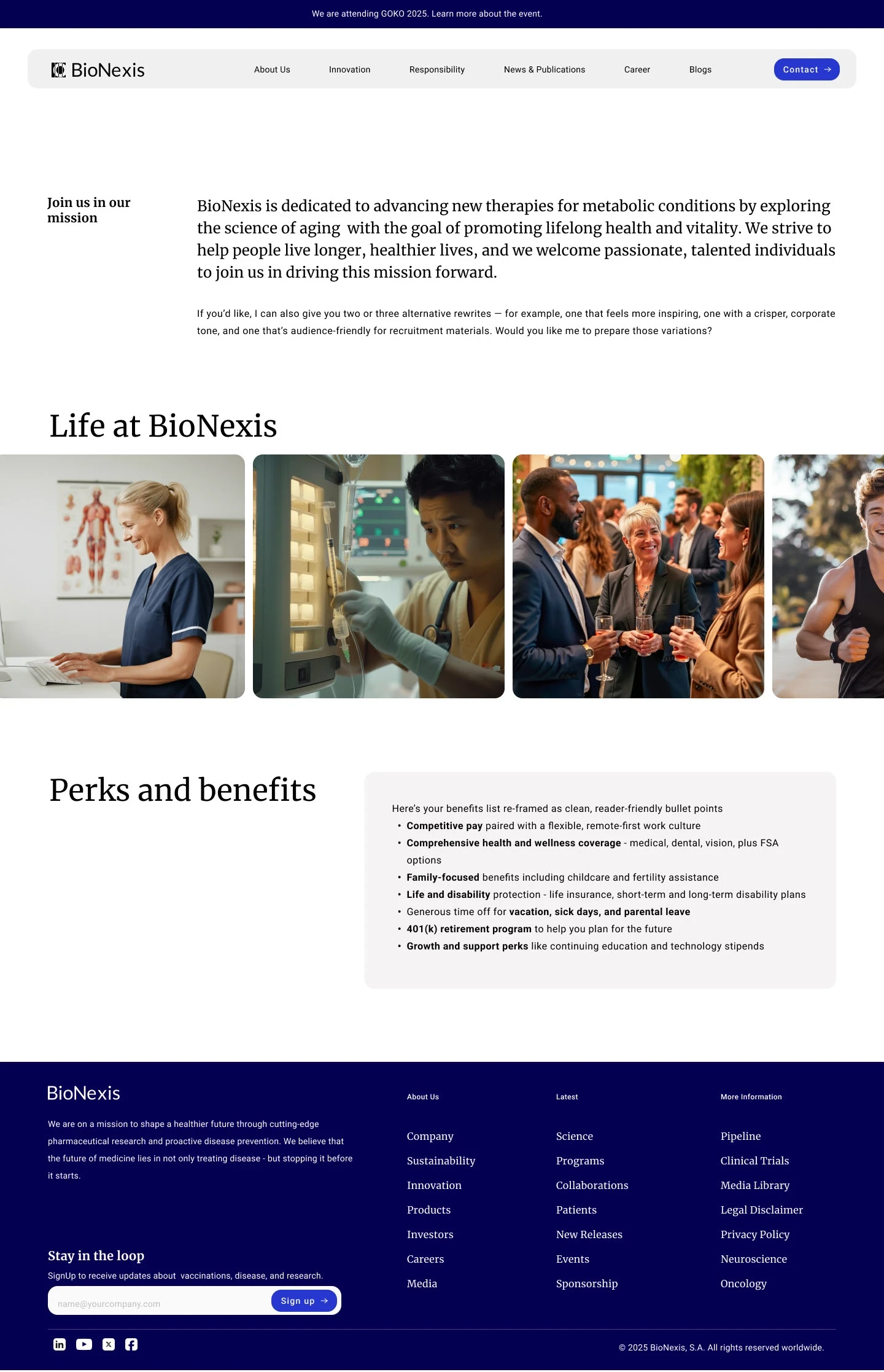  Career Page Design