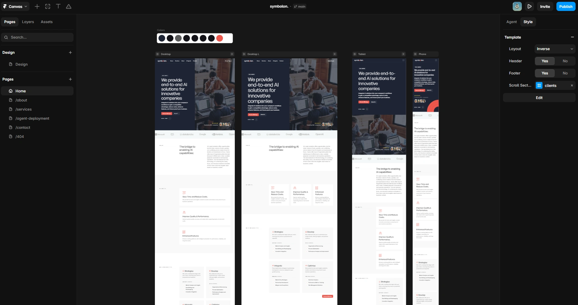 Framer Project - Symbolon