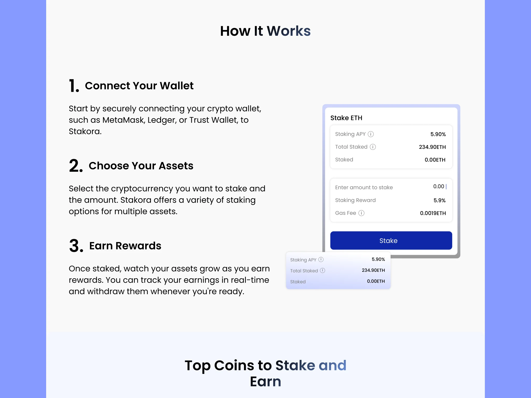 The How It Works Section