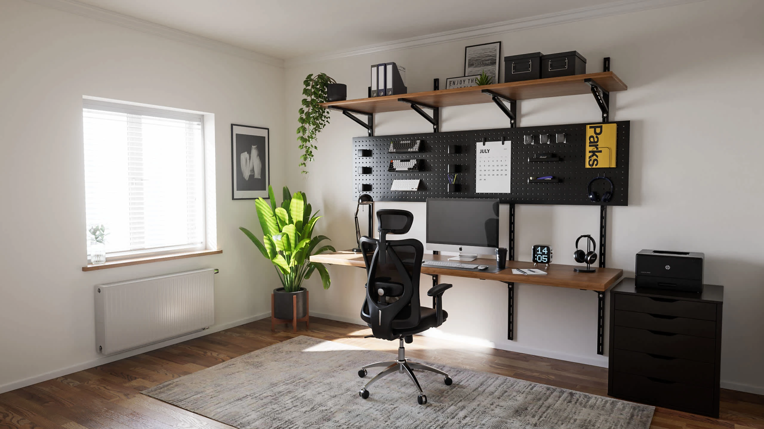 Home Office - Corner Full Shot