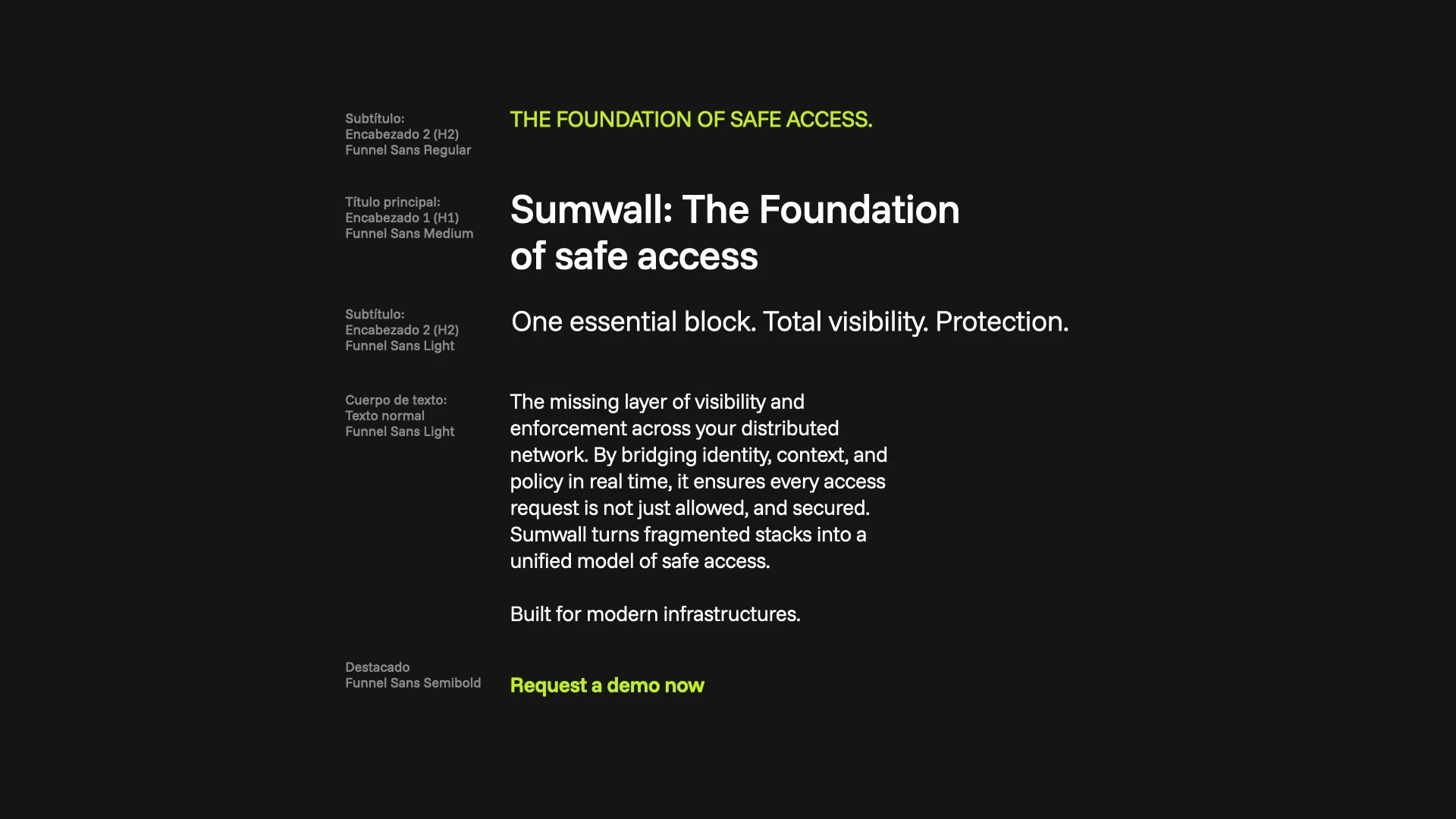One font typographic system for simplicity and clear hierarchies for white papers. Easy for the whole team to implement.